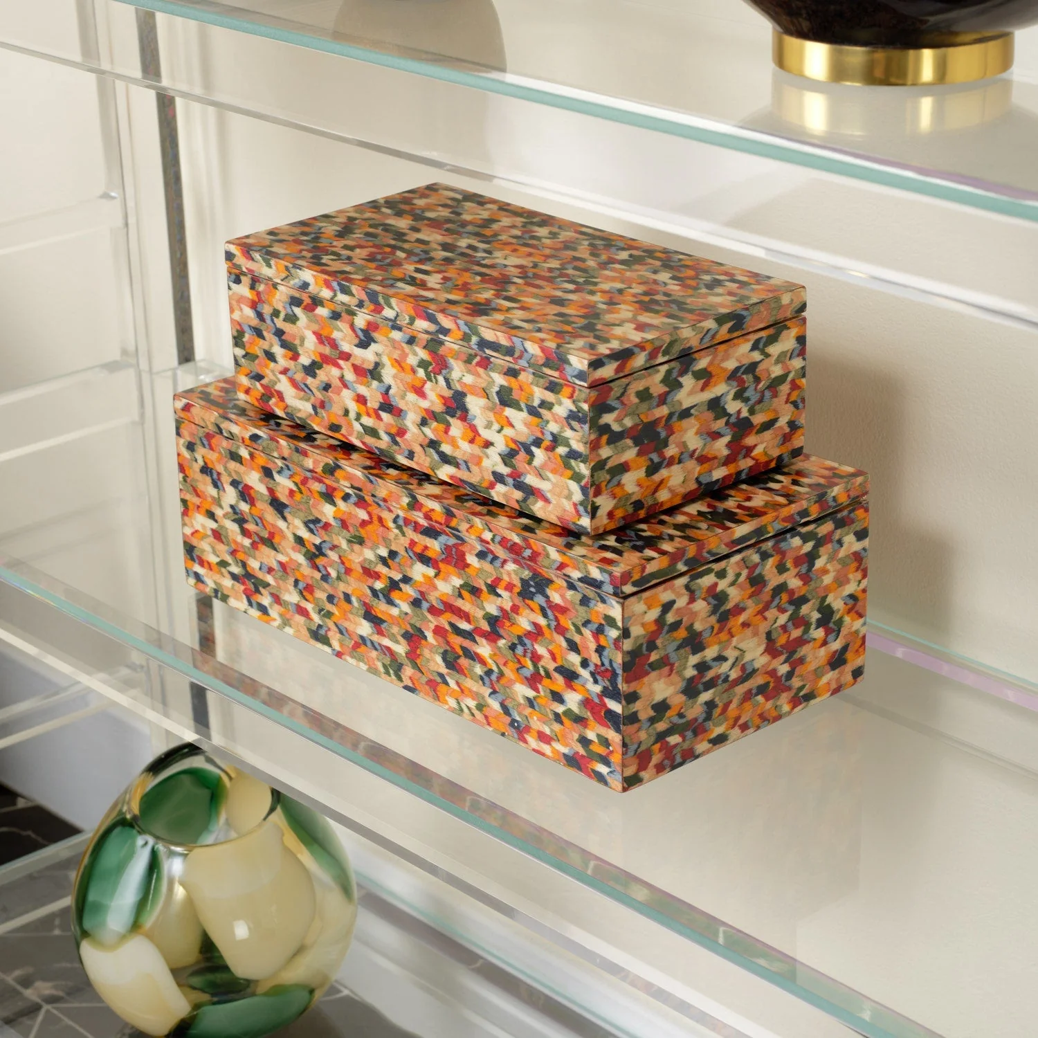 Agnes Decorative Box - Set of 2 - Image 3