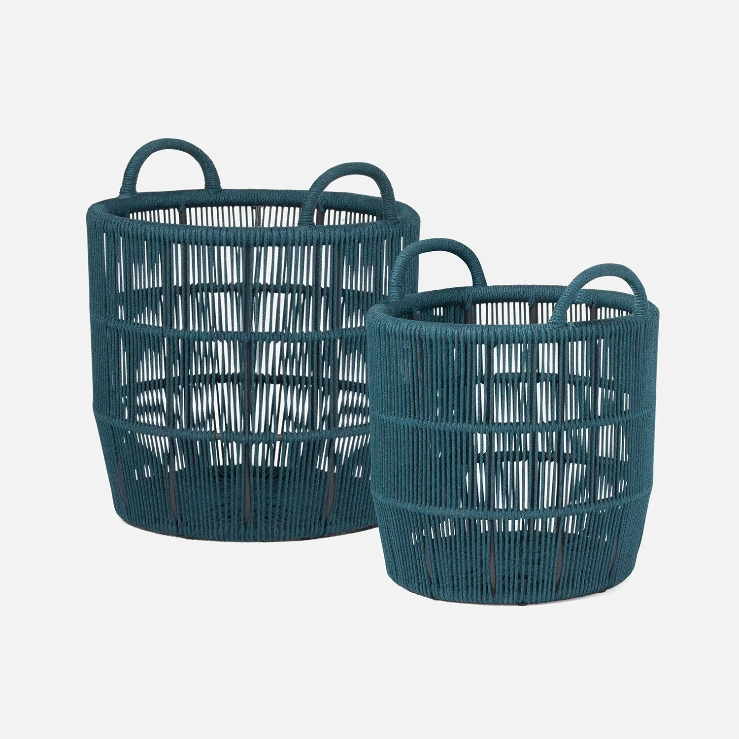 Alcoy Woven Storage Basket - Set of 2 - Image 2