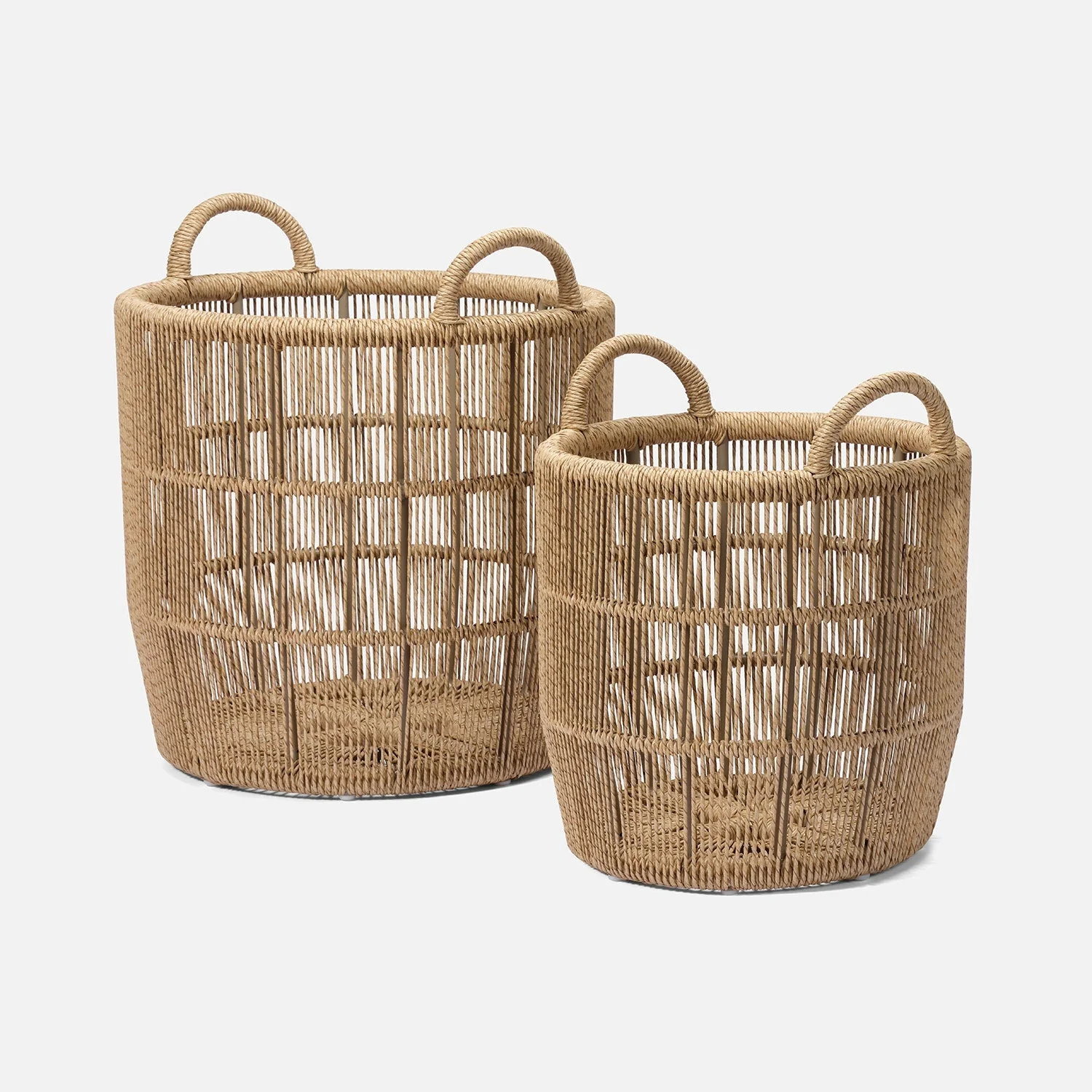 Alcoy Woven Storage Basket - Set of 2 - Image 3