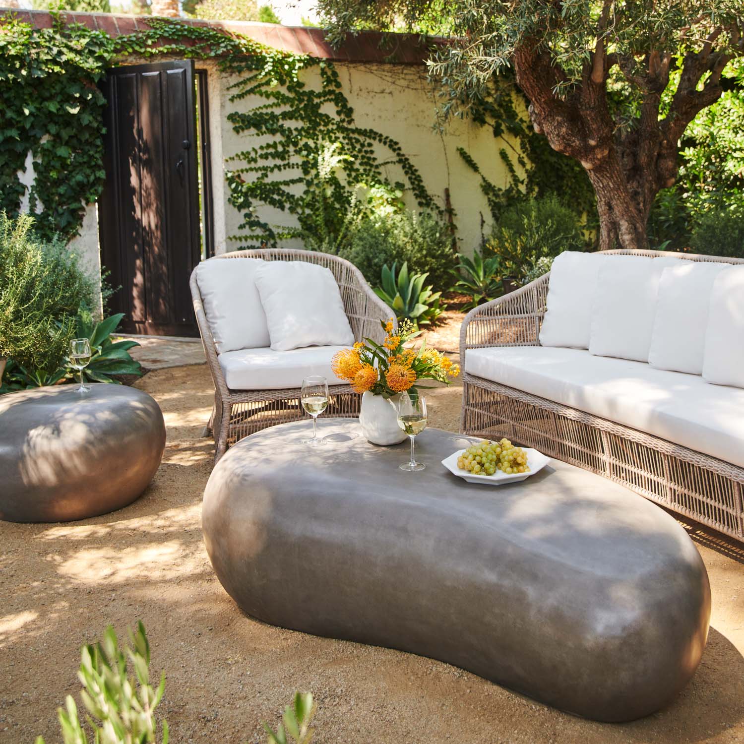Aleksi Outdoor Coffee Table - Image 12