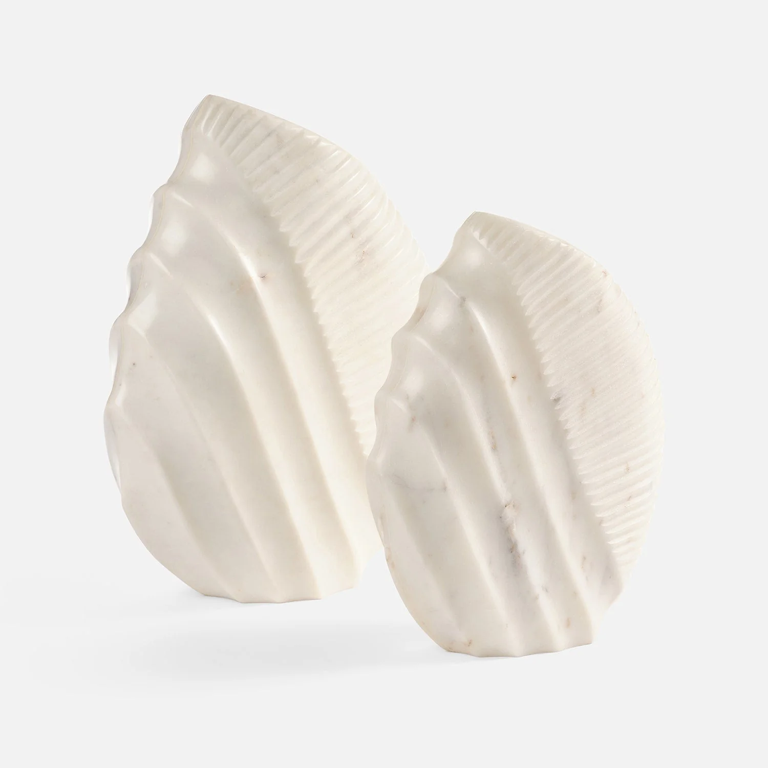 Alomar Elegant Marble Vase - Set of 2 - Image 8