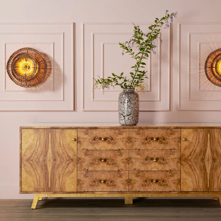 Alondra Floral Abstraction Wall Sconce - Image 4