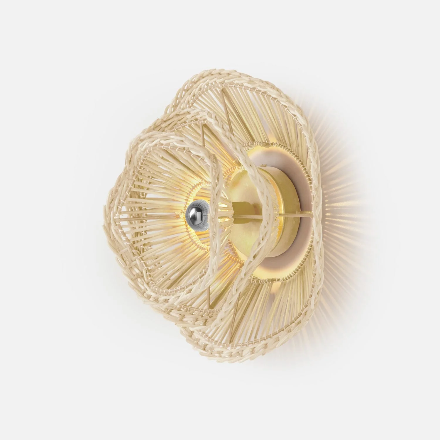 Alondra Floral Abstraction Wall Sconce - Image 9