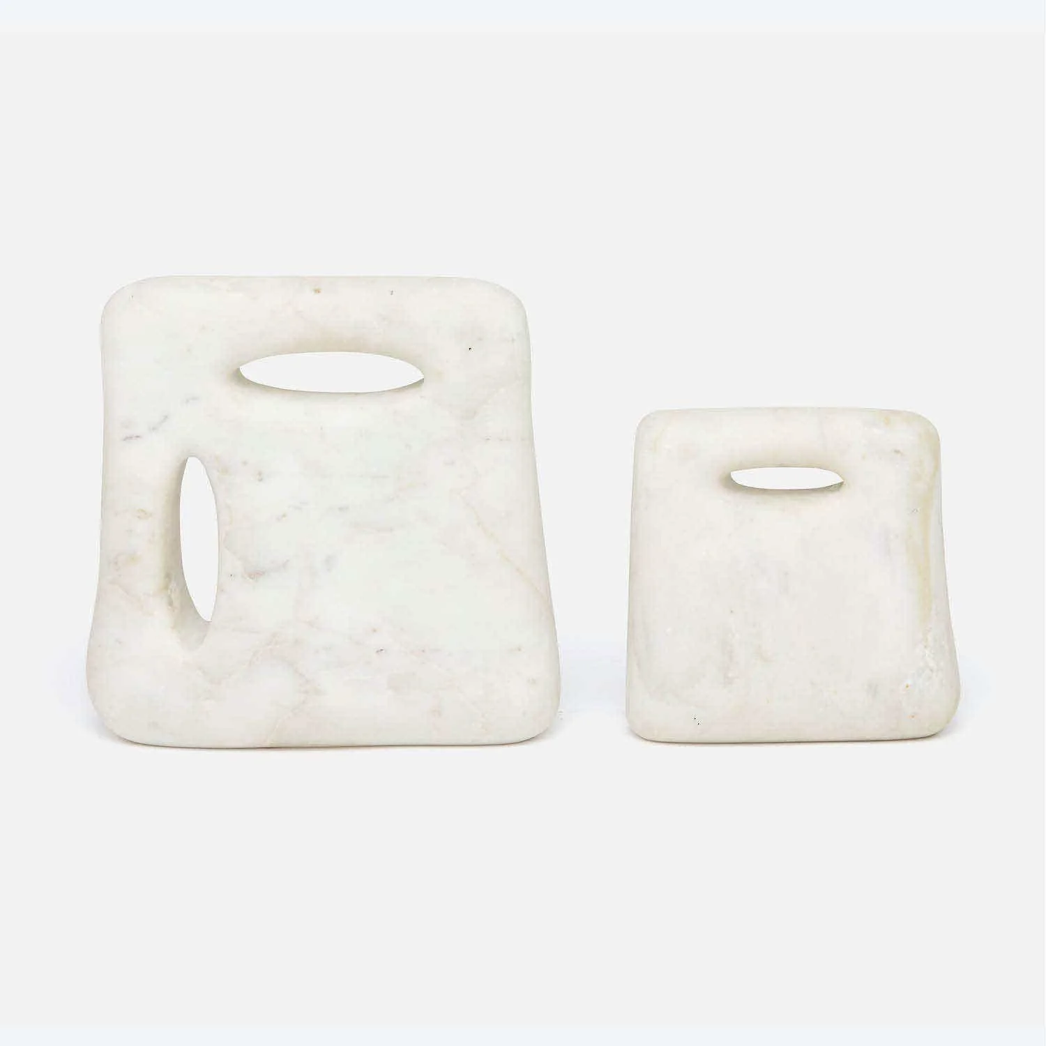 Alvis Marble Sculpture - Set of 2 - Image 5