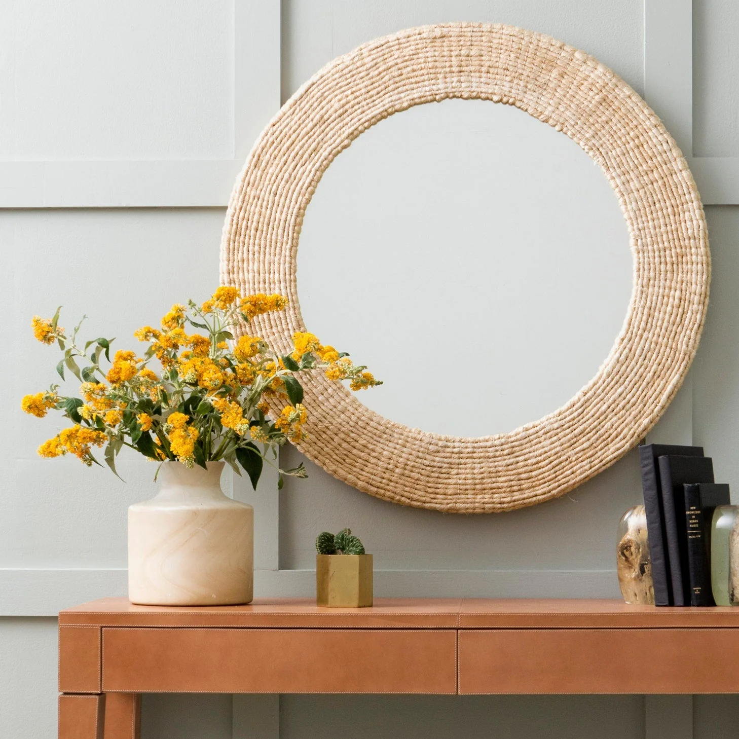 Amani Round Mirror - Image 2