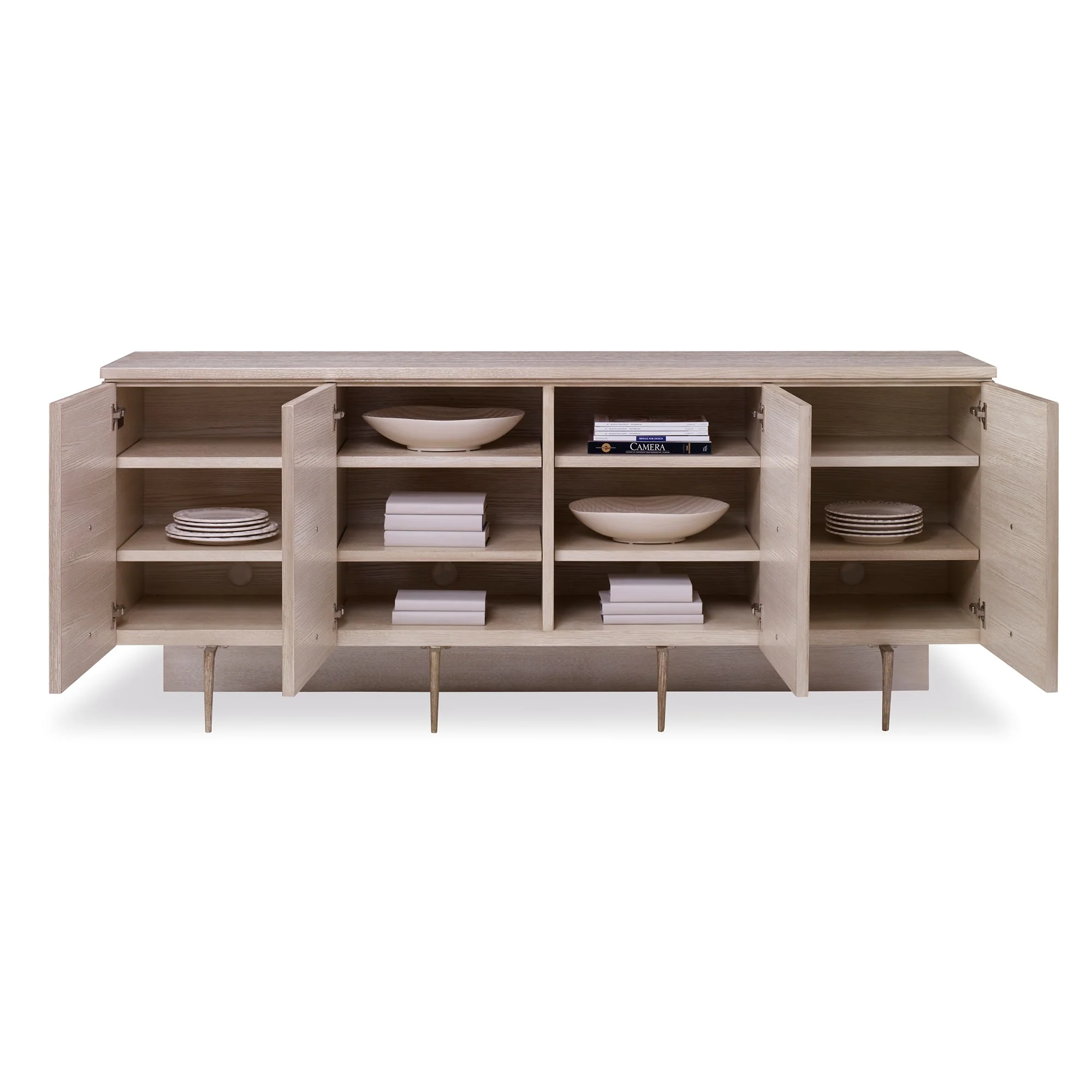 Ambella Sapling Multi-Use Cabinet - Champagne - Image 4