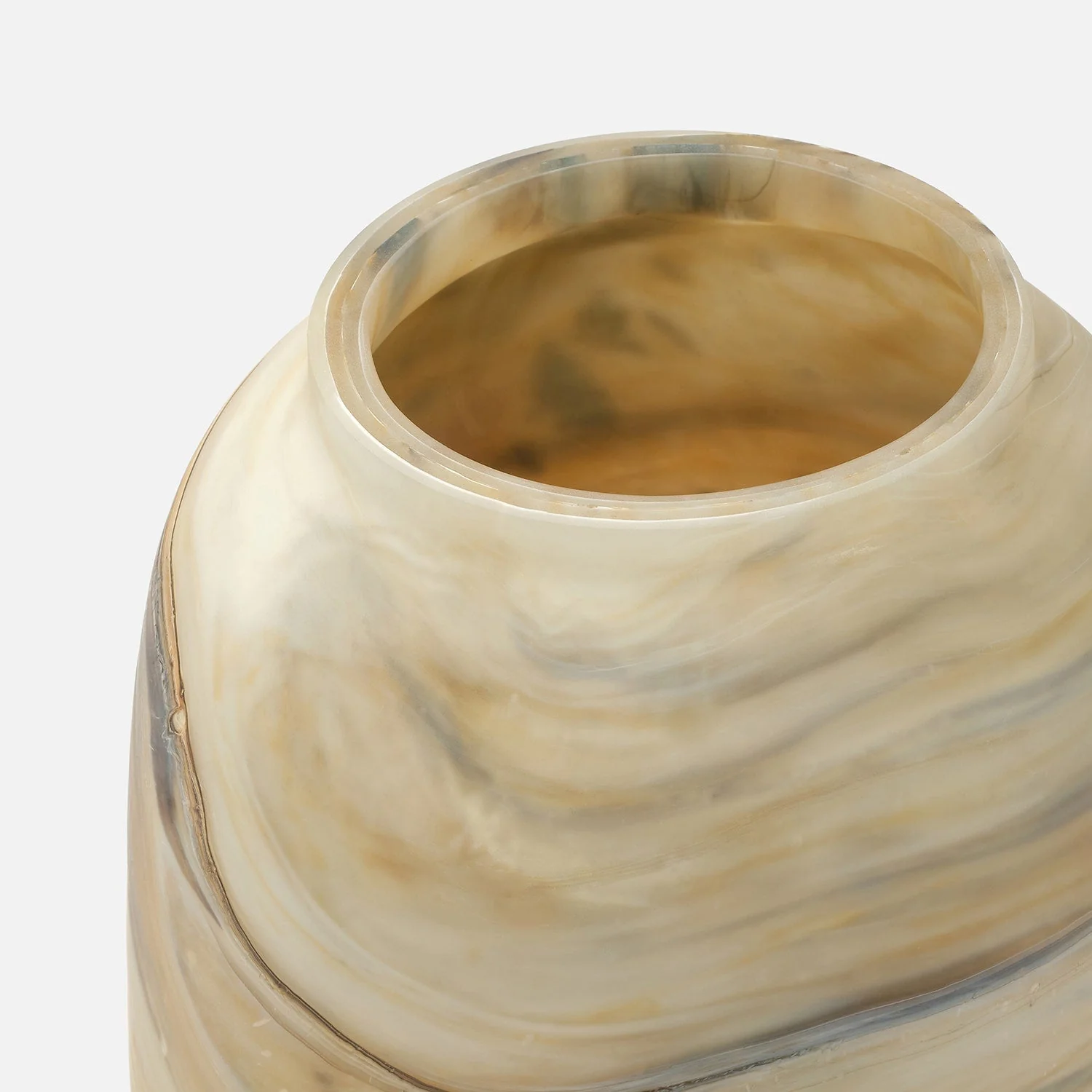 Andra Mixed Alabaster Vase - Multiple of 2 - Image 5