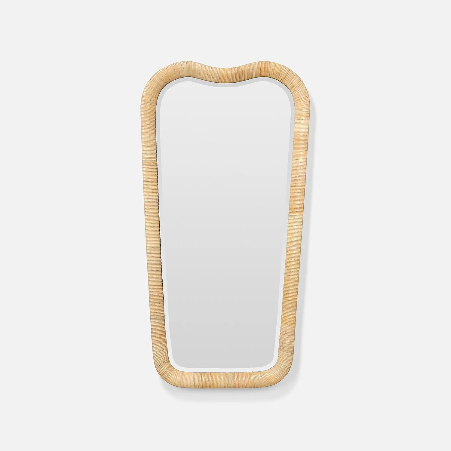 Anela Handwoven Rattan Mirror - Image 8