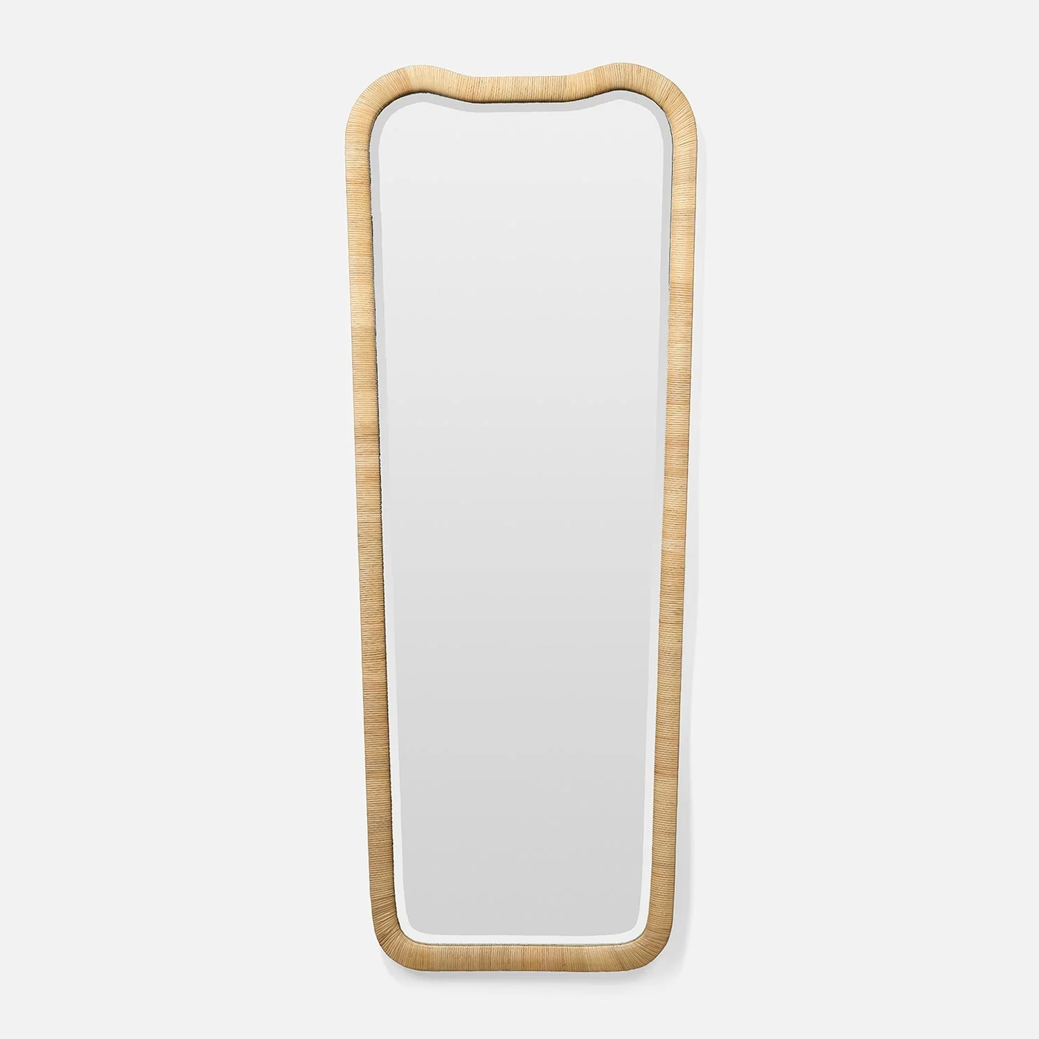 Anela Handwoven Rattan Mirror - Image 9