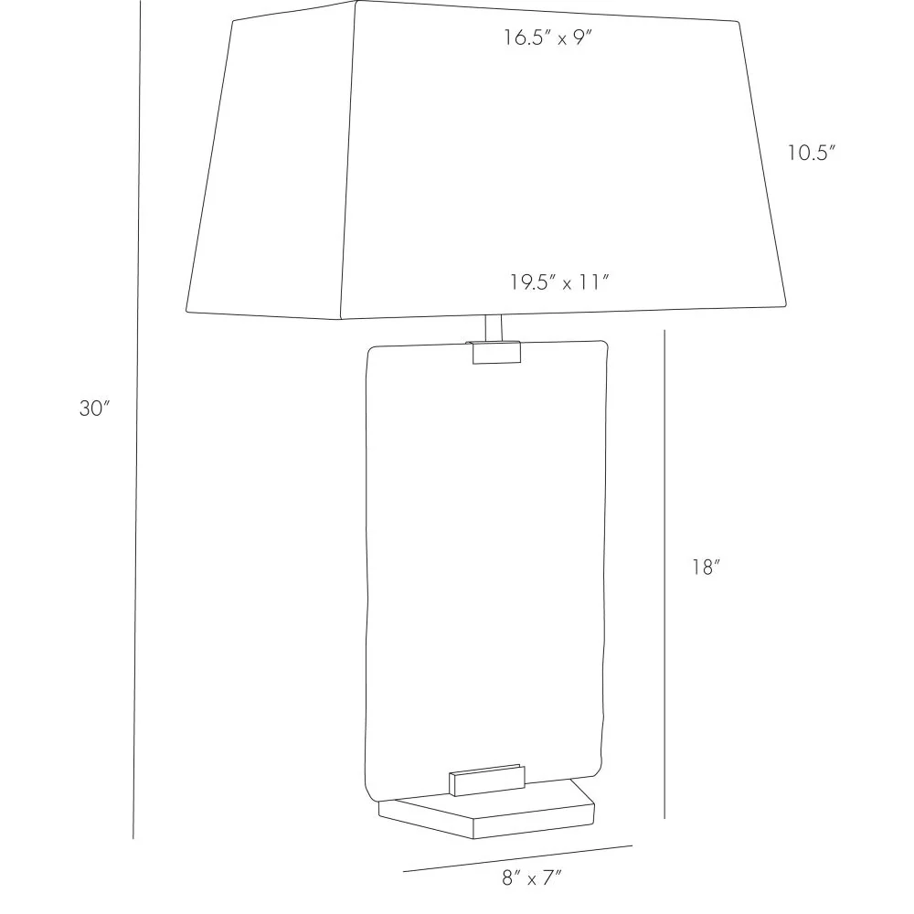 Arteriors Maddox Lamp Floor Sample - Image 7