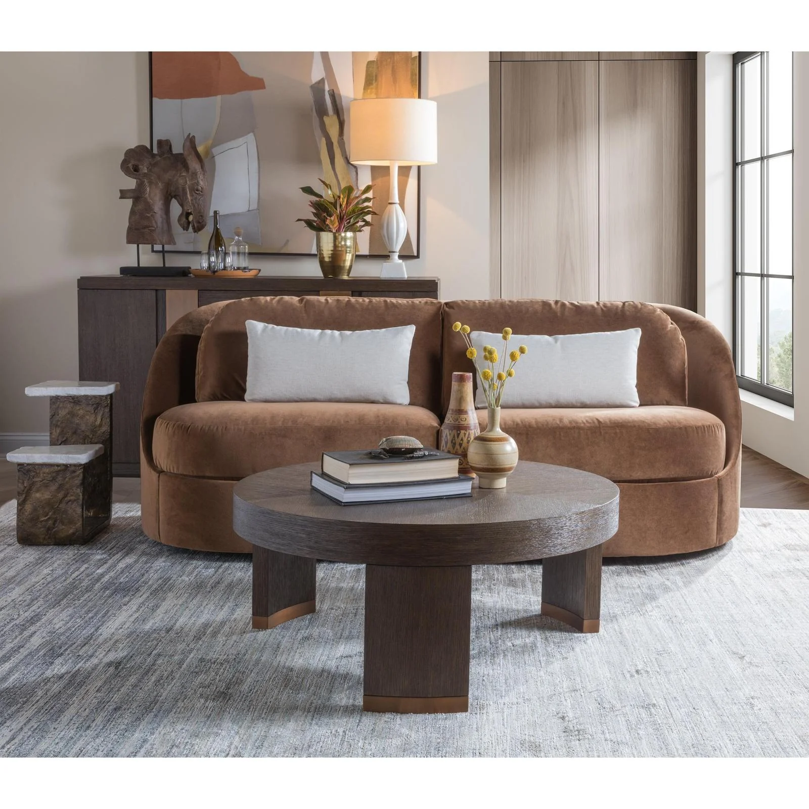 Artistica Home Andare Round Cocktail Table - Image 2