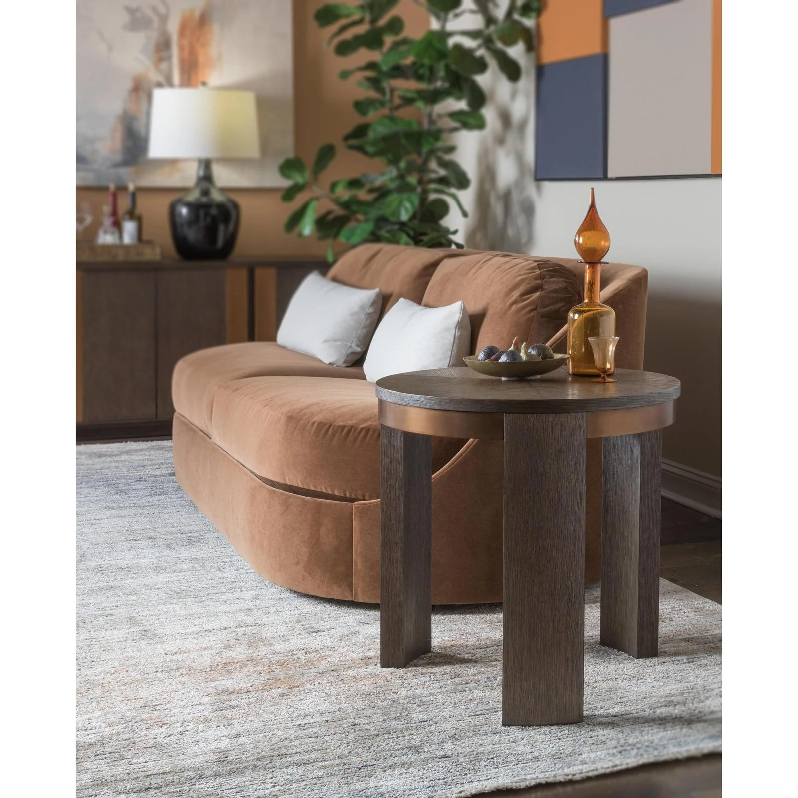 Artistica Home Andare Round End Table - Image 2