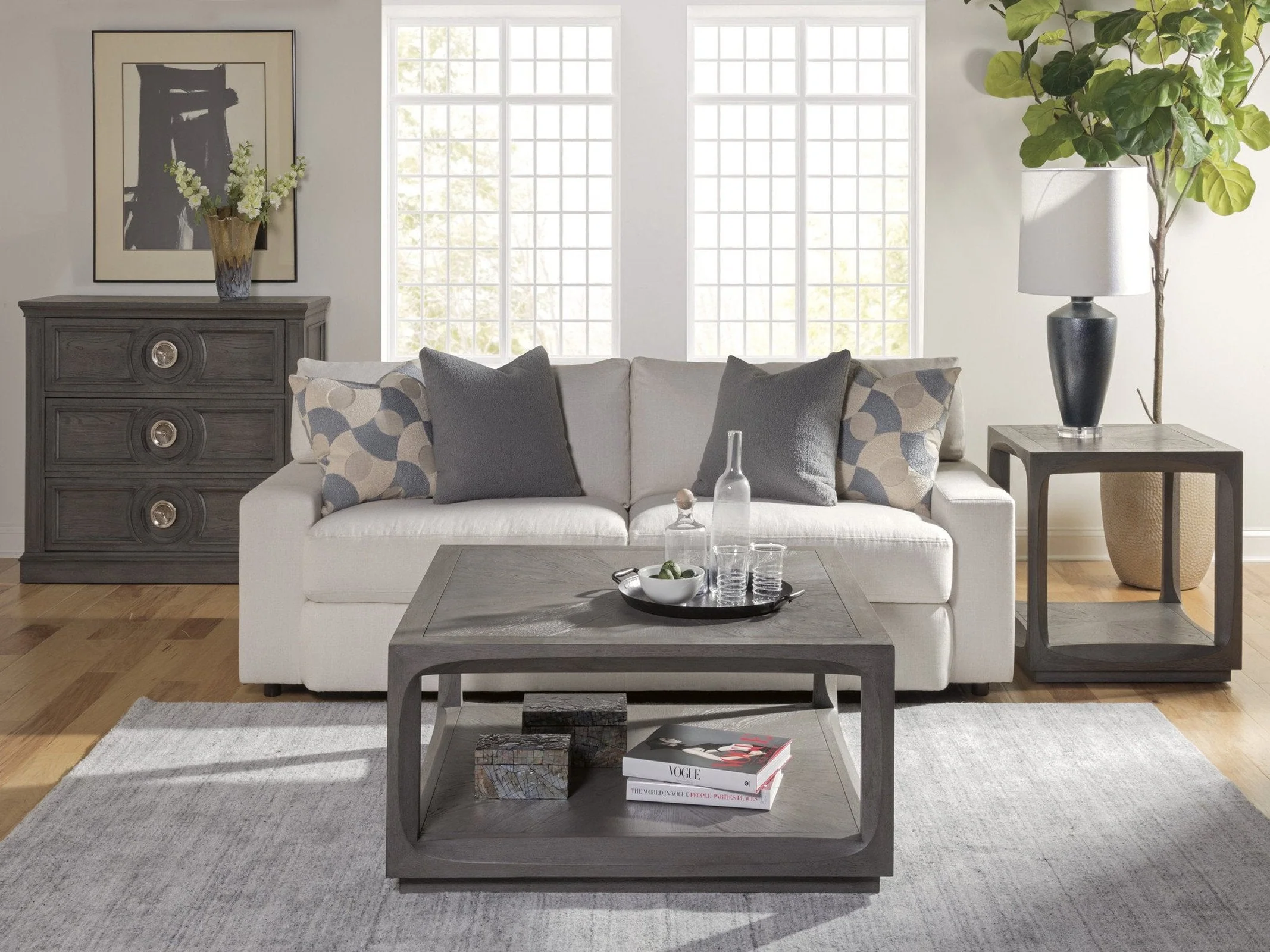Artistica Home Appellation Square Cocktail Table - Image 3