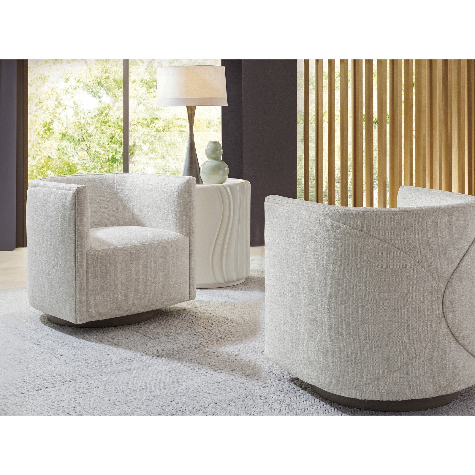 Artistica Home Artistica Upholstery Ingrid Swivel Chair - Image 2
