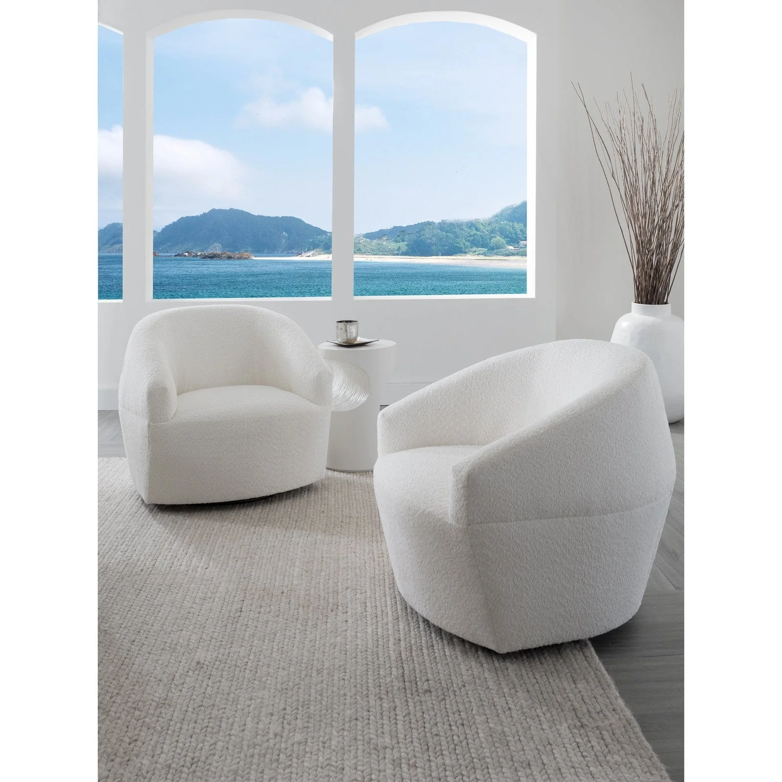 Artistica Home Artistica Upholstery Natalie Swivel Chair - Image 2
