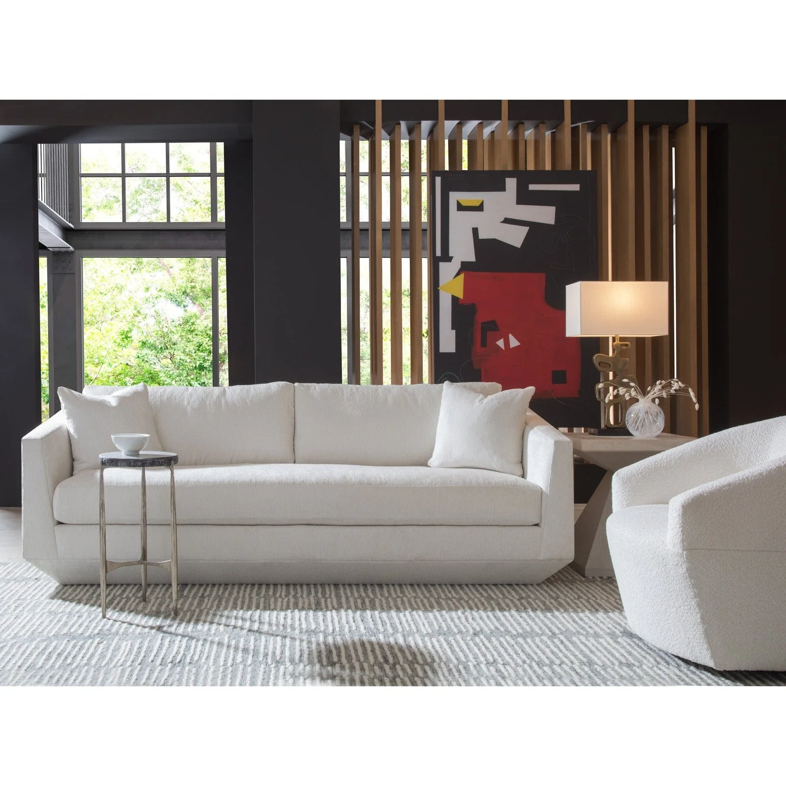 Artistica Home Artistica Upholstery Veronica Bench Seat Sofa - Image 2