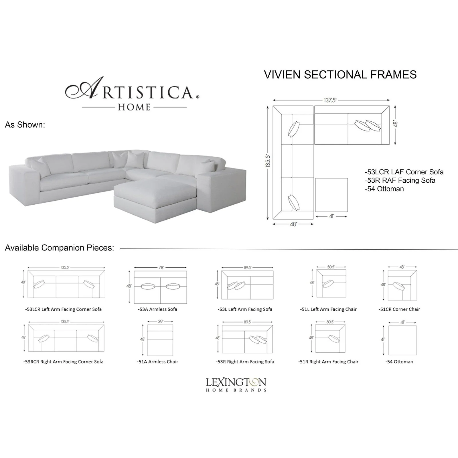 Artistica Home Artistica Upholstery Vivien Sectional - Image 3