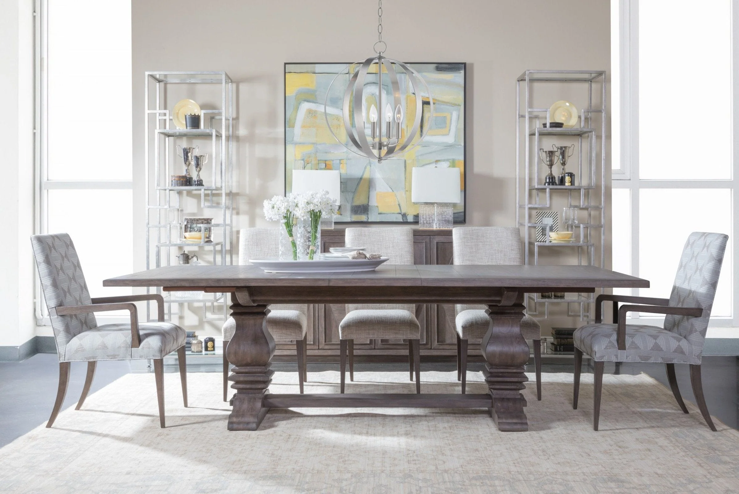 Artistica Home Axiom Rectangular Dining Table - Image 2