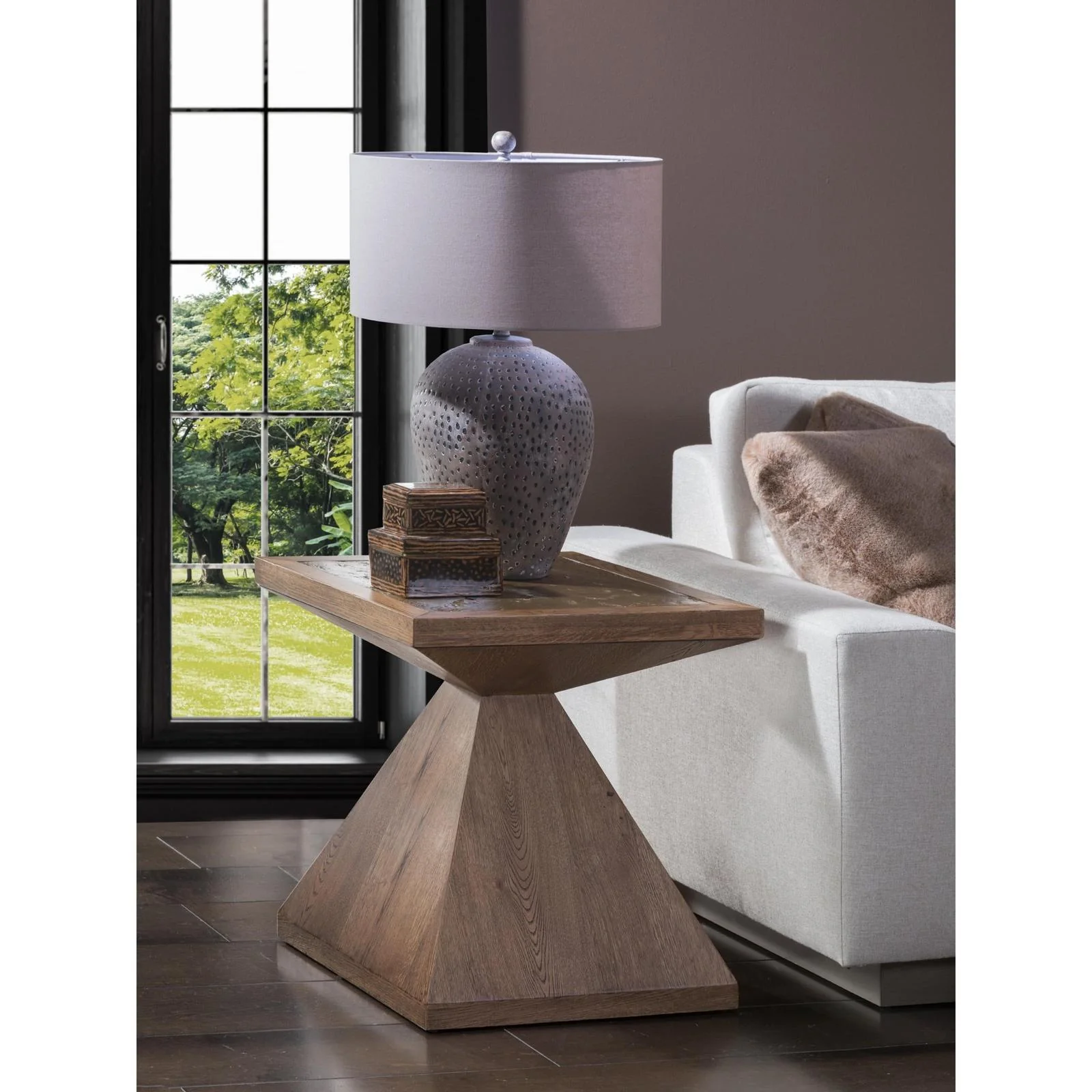 Artistica Home Barnaby Square End Table - Image 2