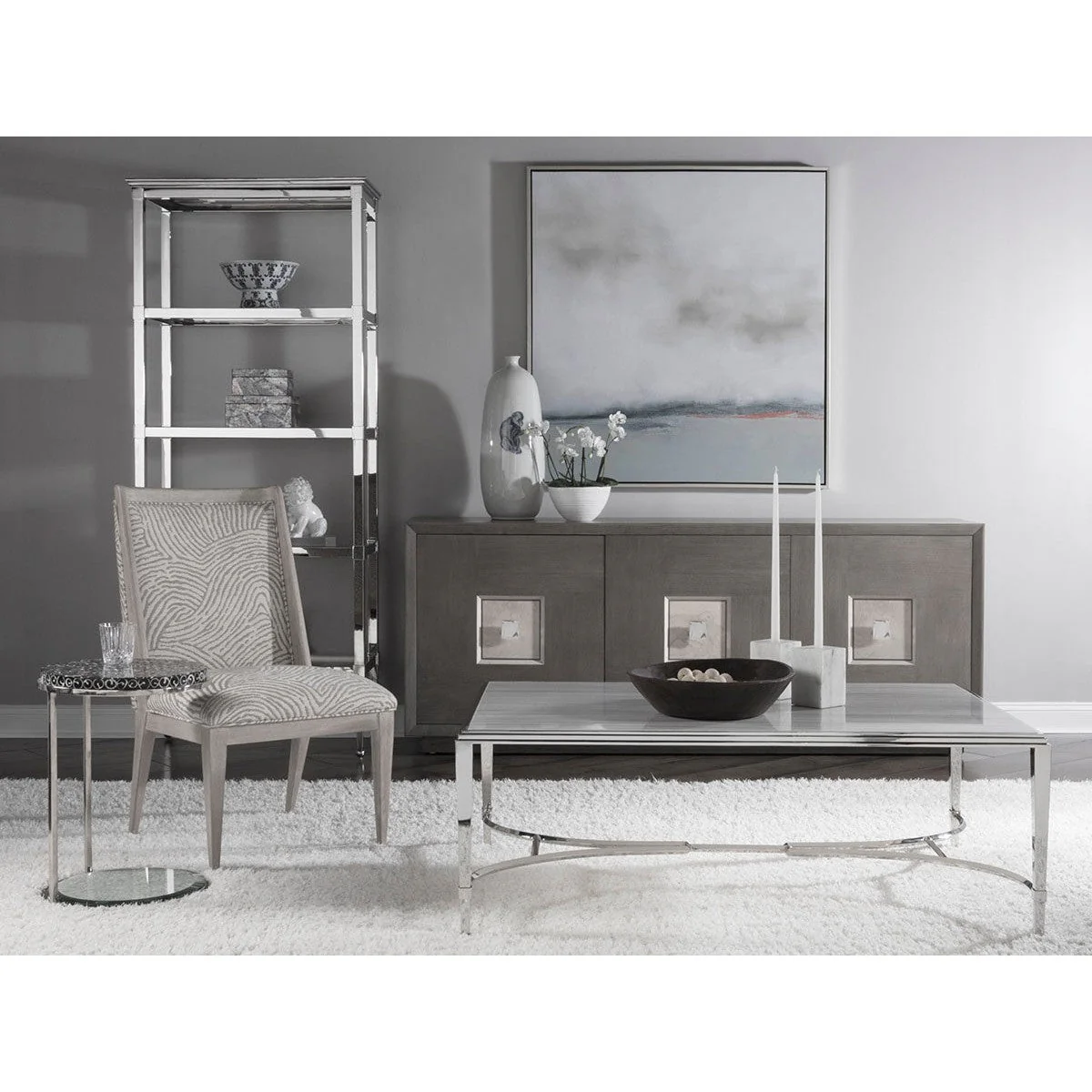 Artistica Home Cohesion Program Haiku Upholstered Side Chair - Image 2