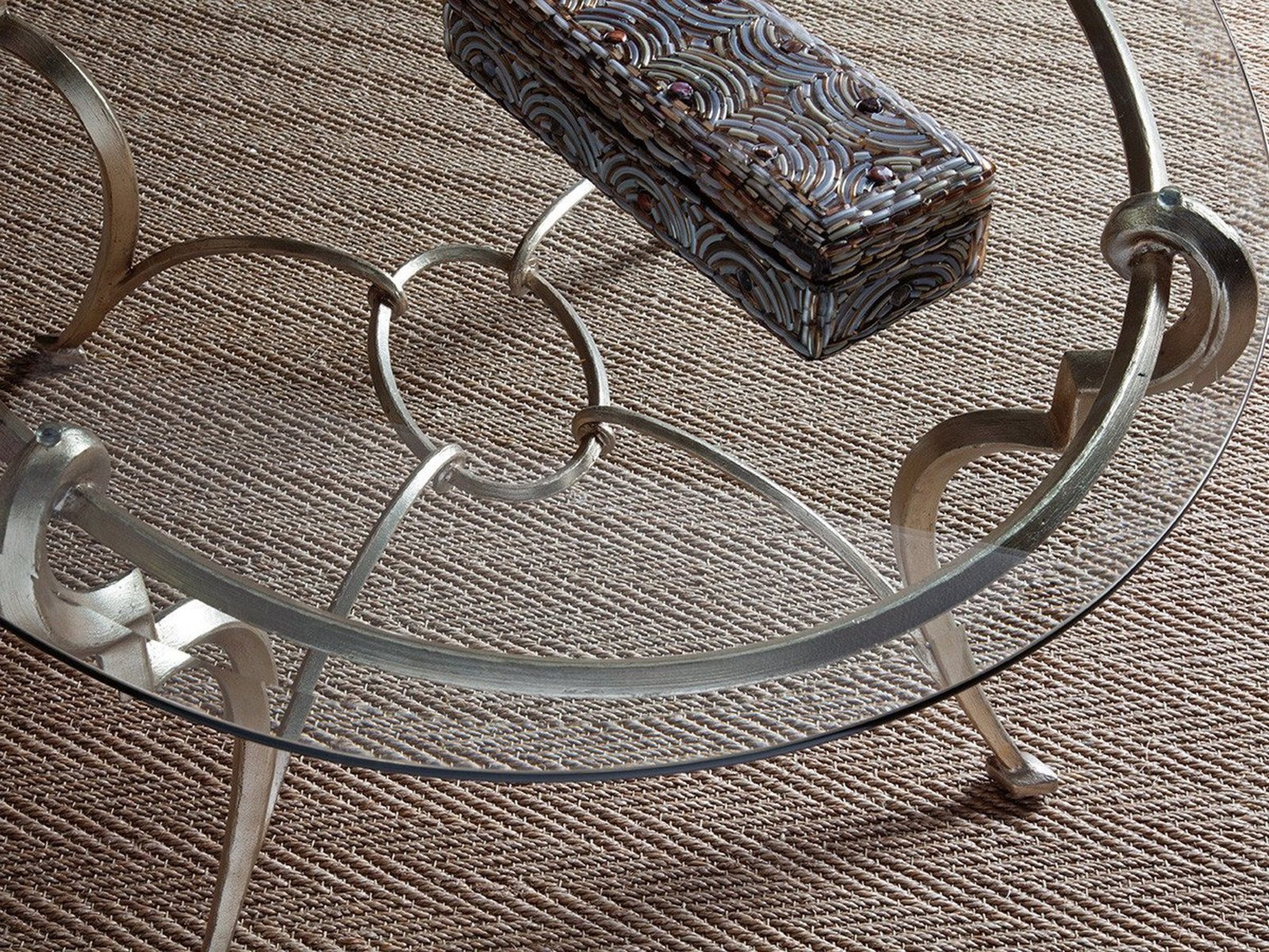 Artistica Home Colette Oval Cocktail Table - Image 3