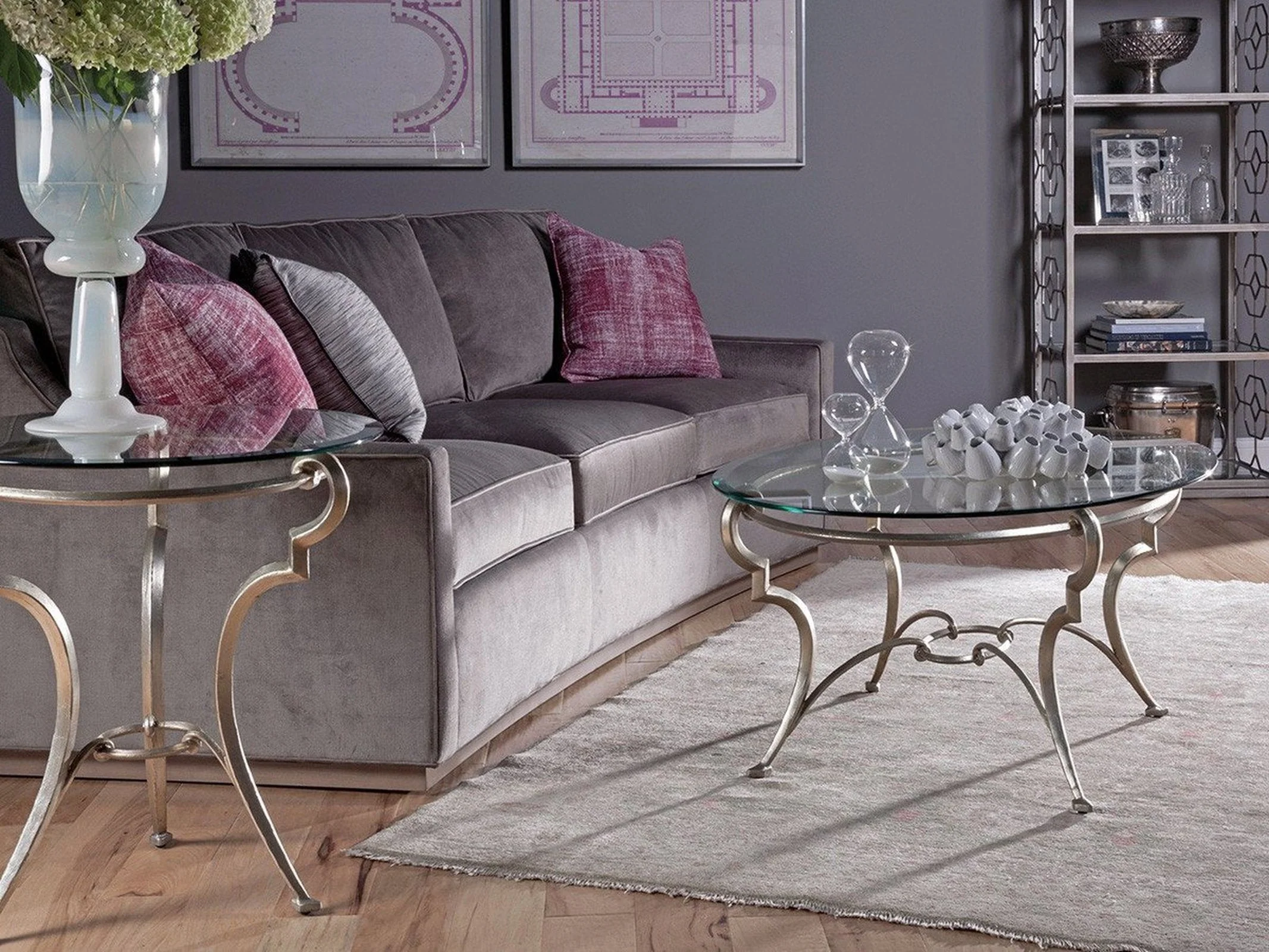 Artistica Home Colette Round End Table - Image 2