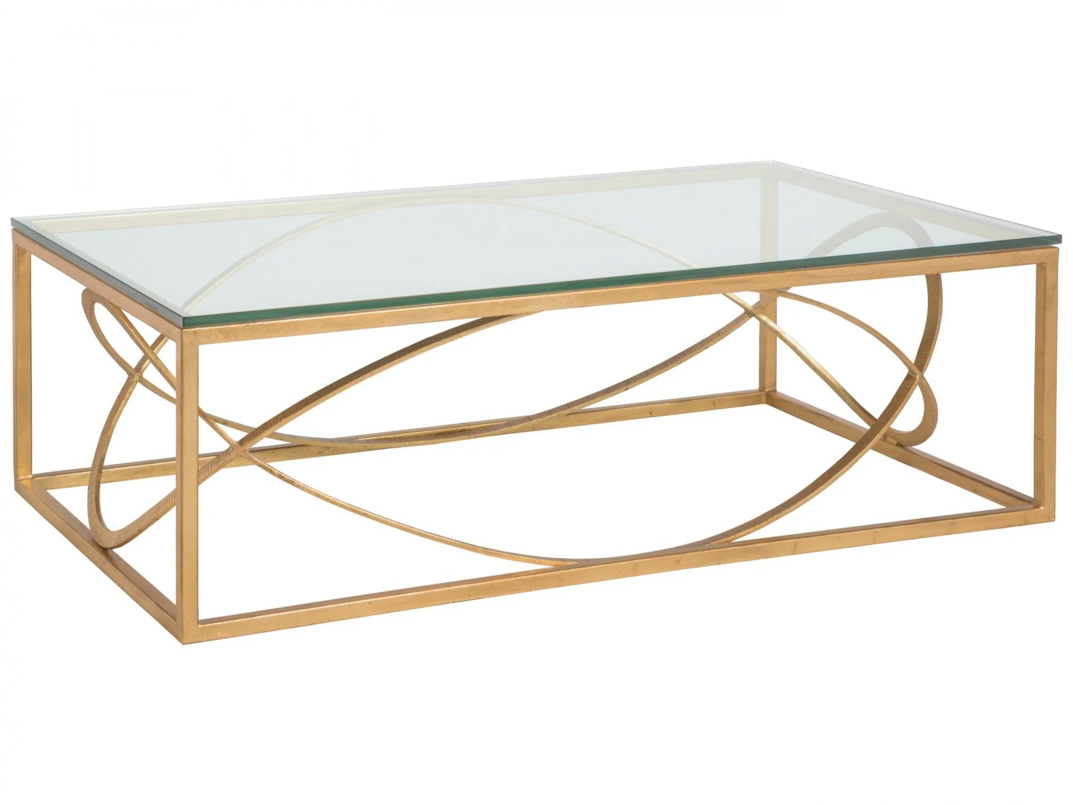 Artistica Home Ellipse Rectangular Cocktail Table - Image 5