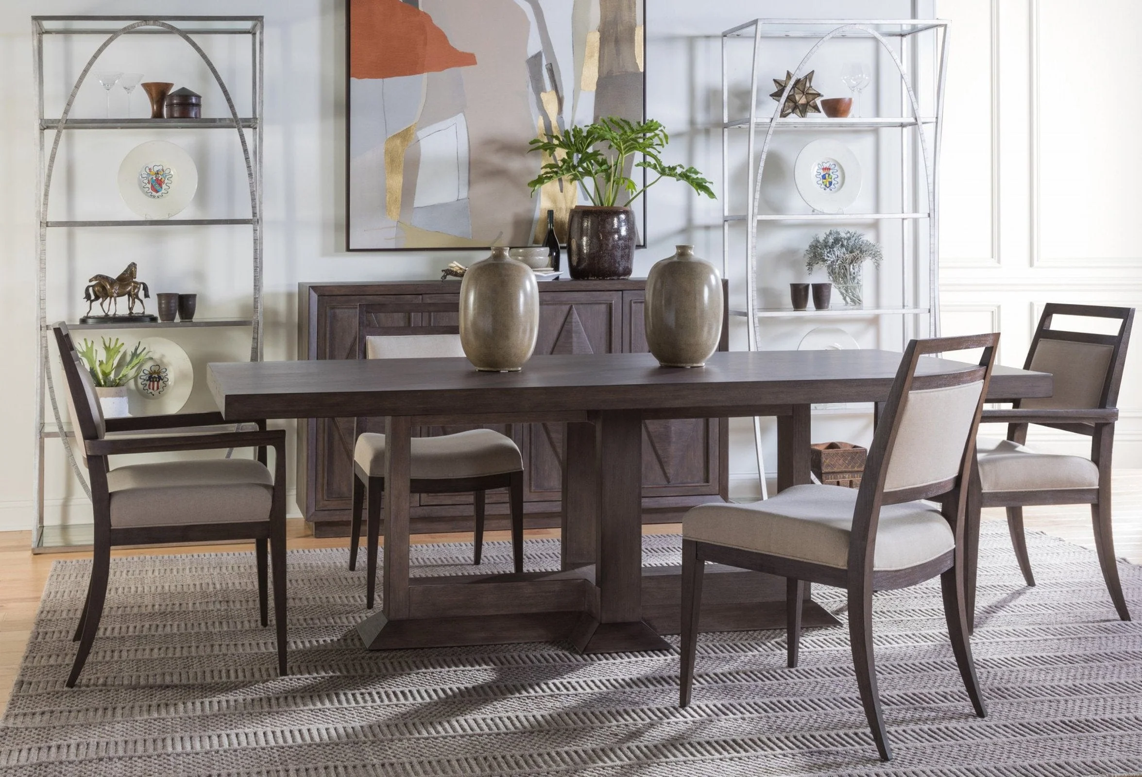 Artistica Home Emissary Rectangular Dining Table - Image 11
