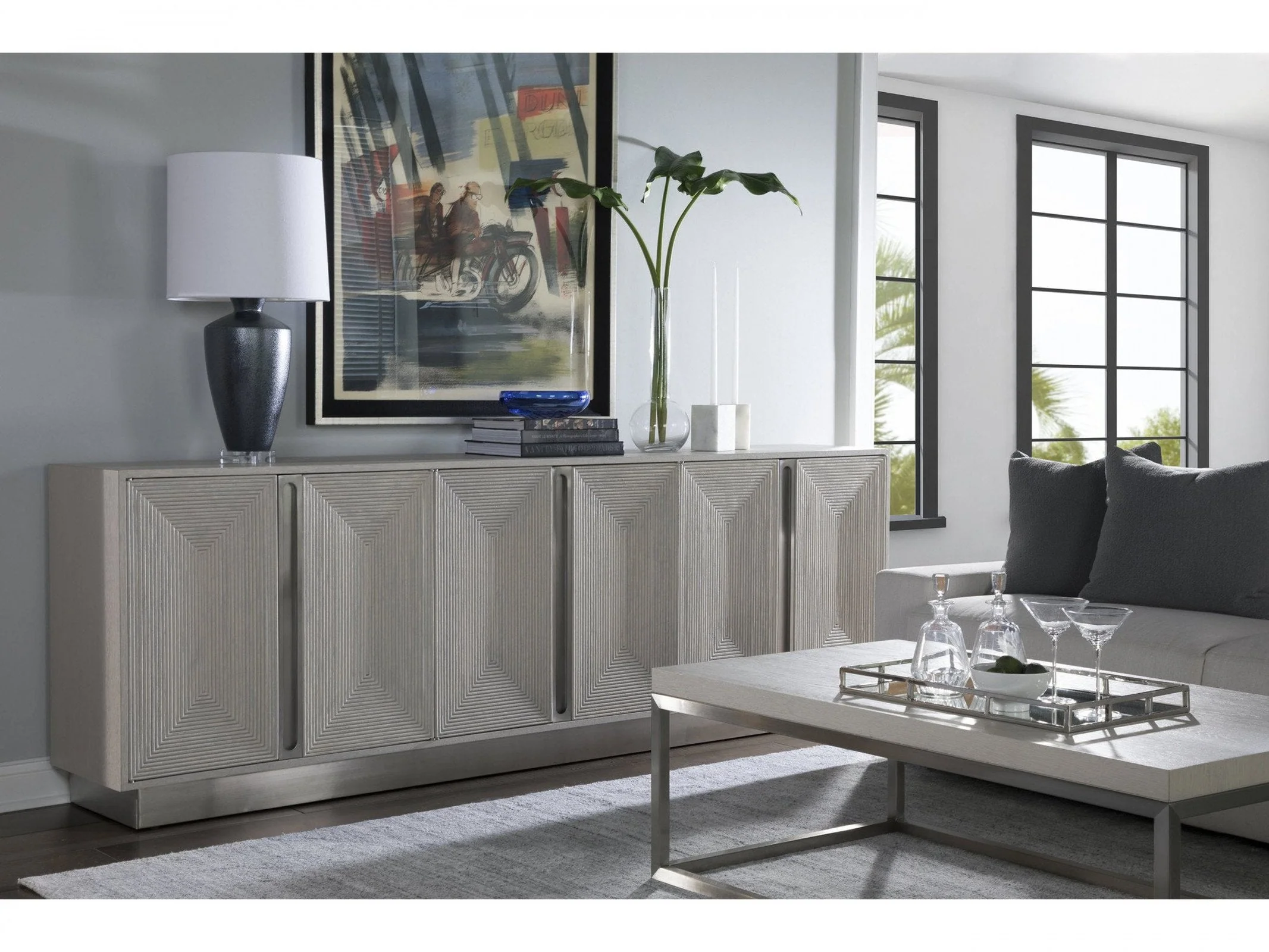 Artistica Home Gradient Long Media Console - Image 3