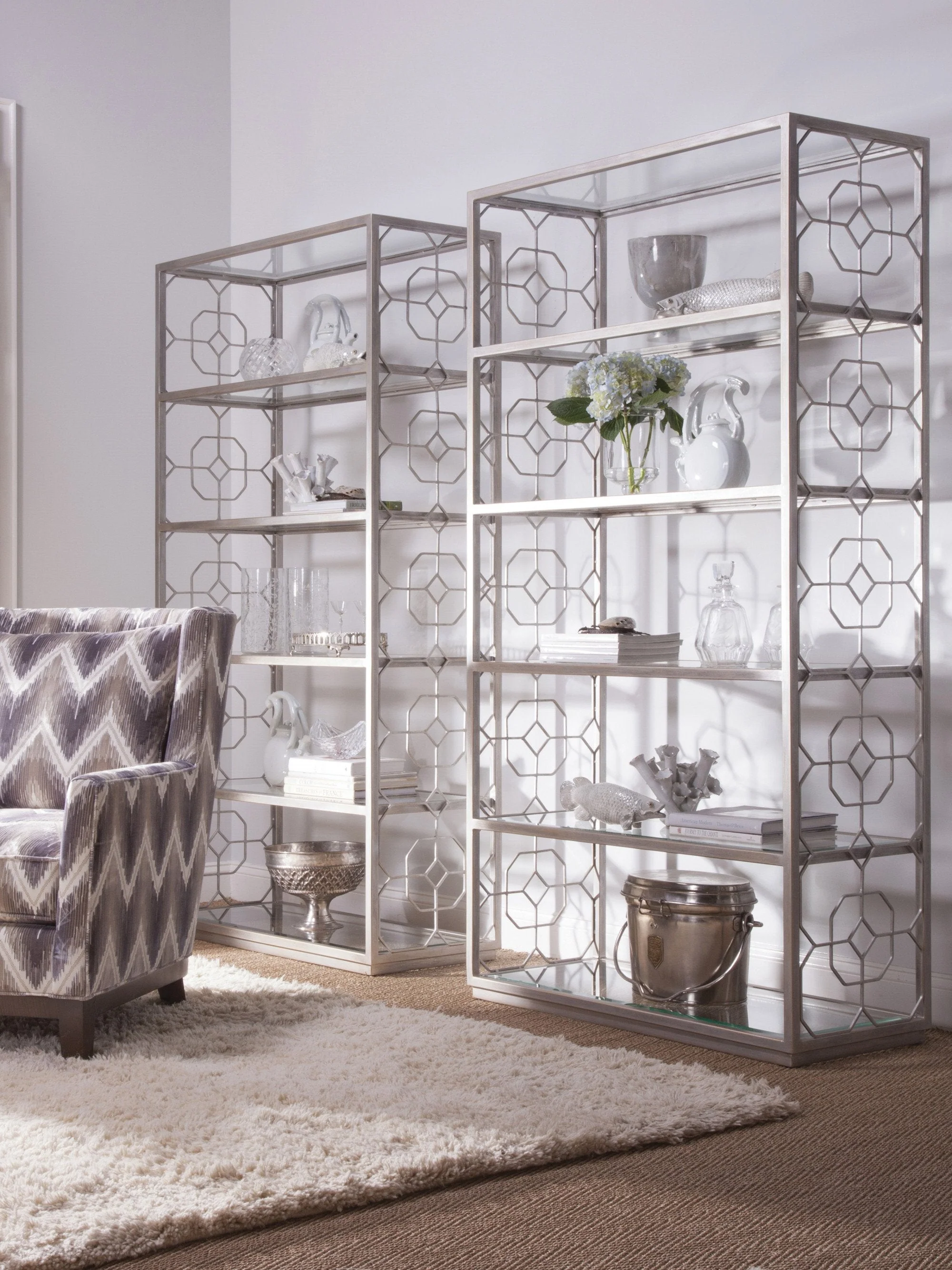 Artistica Home Honeycomb Etagere - Image 9