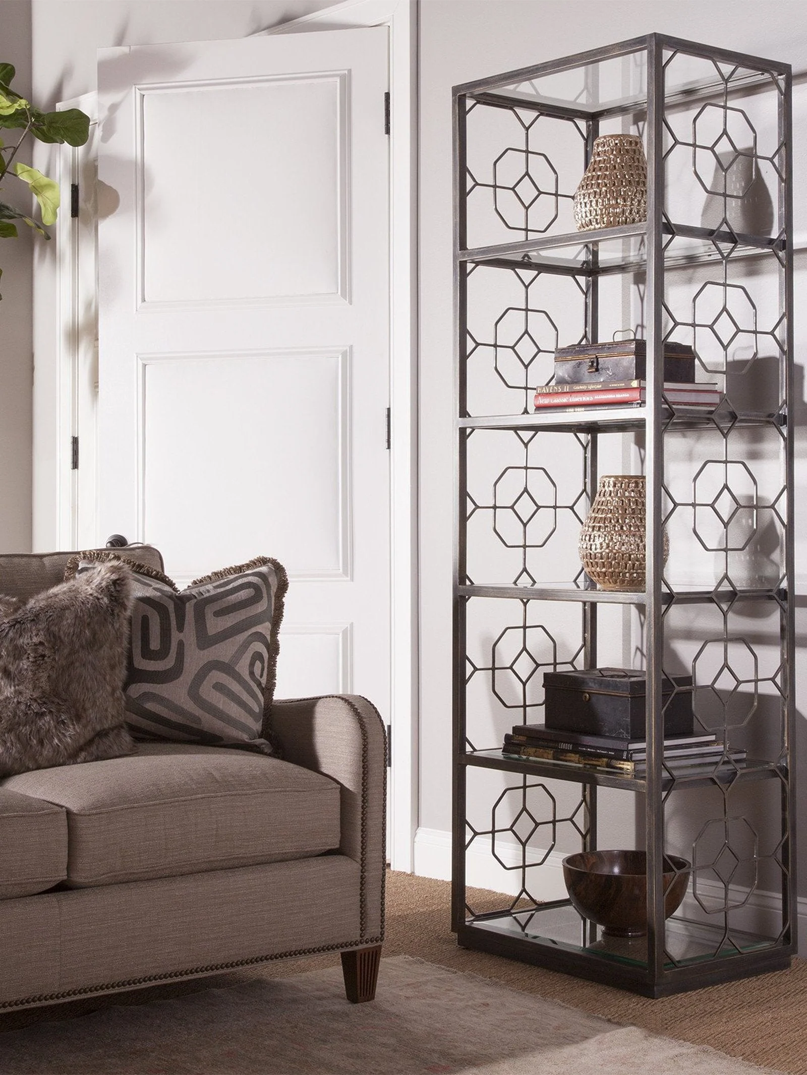 Artistica Home Honeycomb Slim Etagere - Image 8