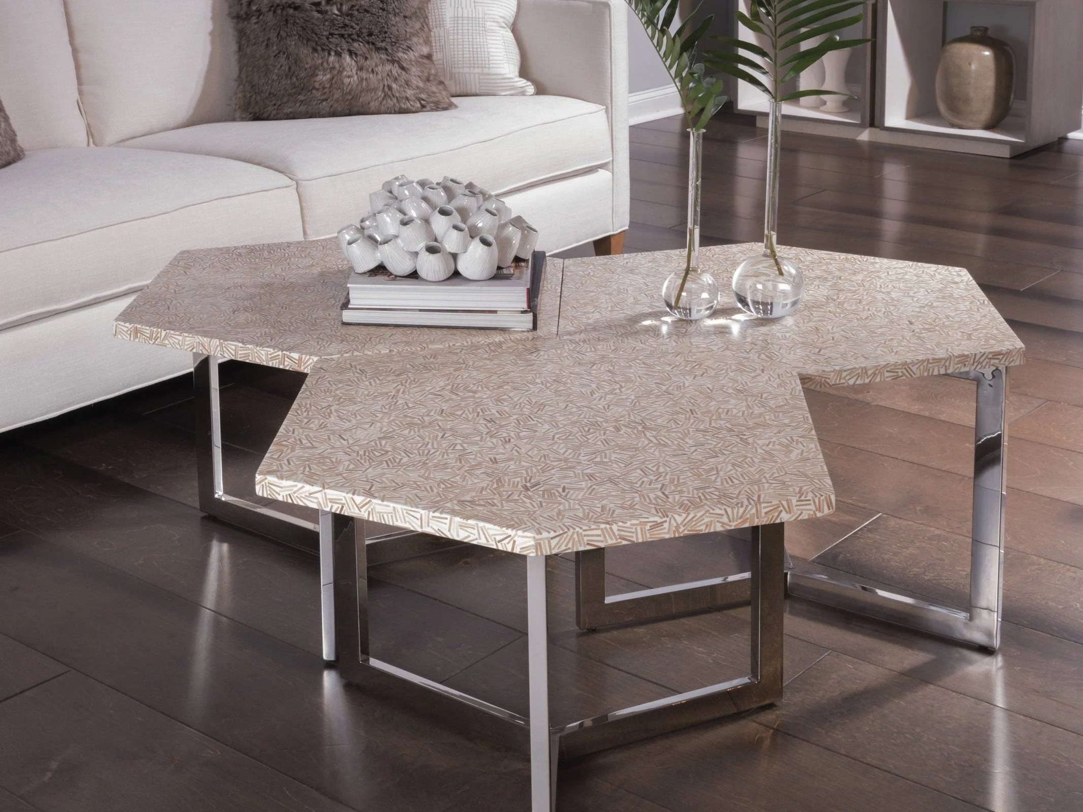 Artistica Home Inamorata Hexagonal Cluster Bunching Table Clearance - Image 3