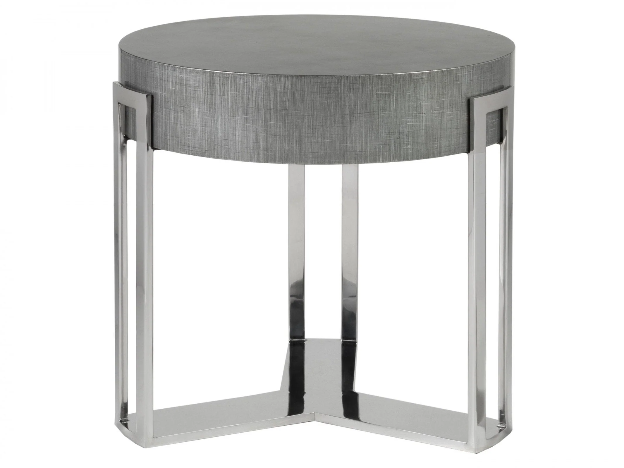 Artistica Home Iridium Round End Table - Image 2