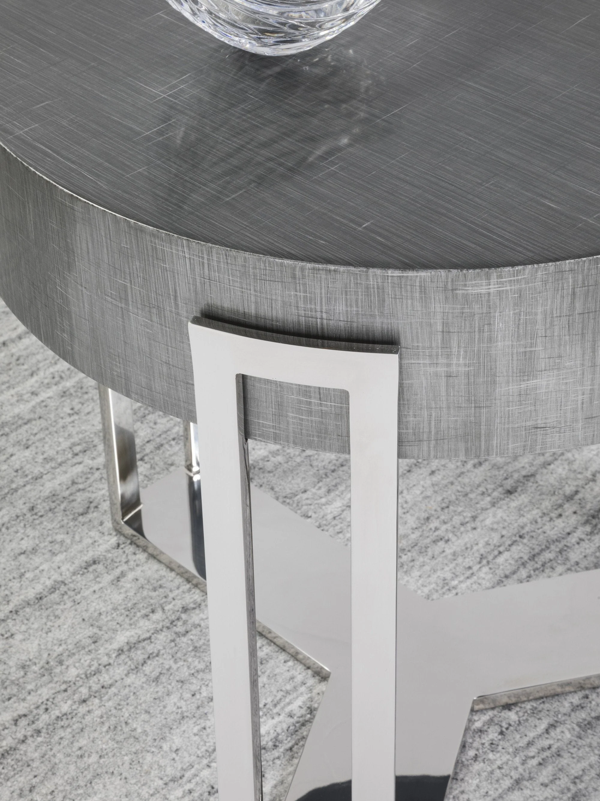 Artistica Home Iridium Round End Table - Image 3