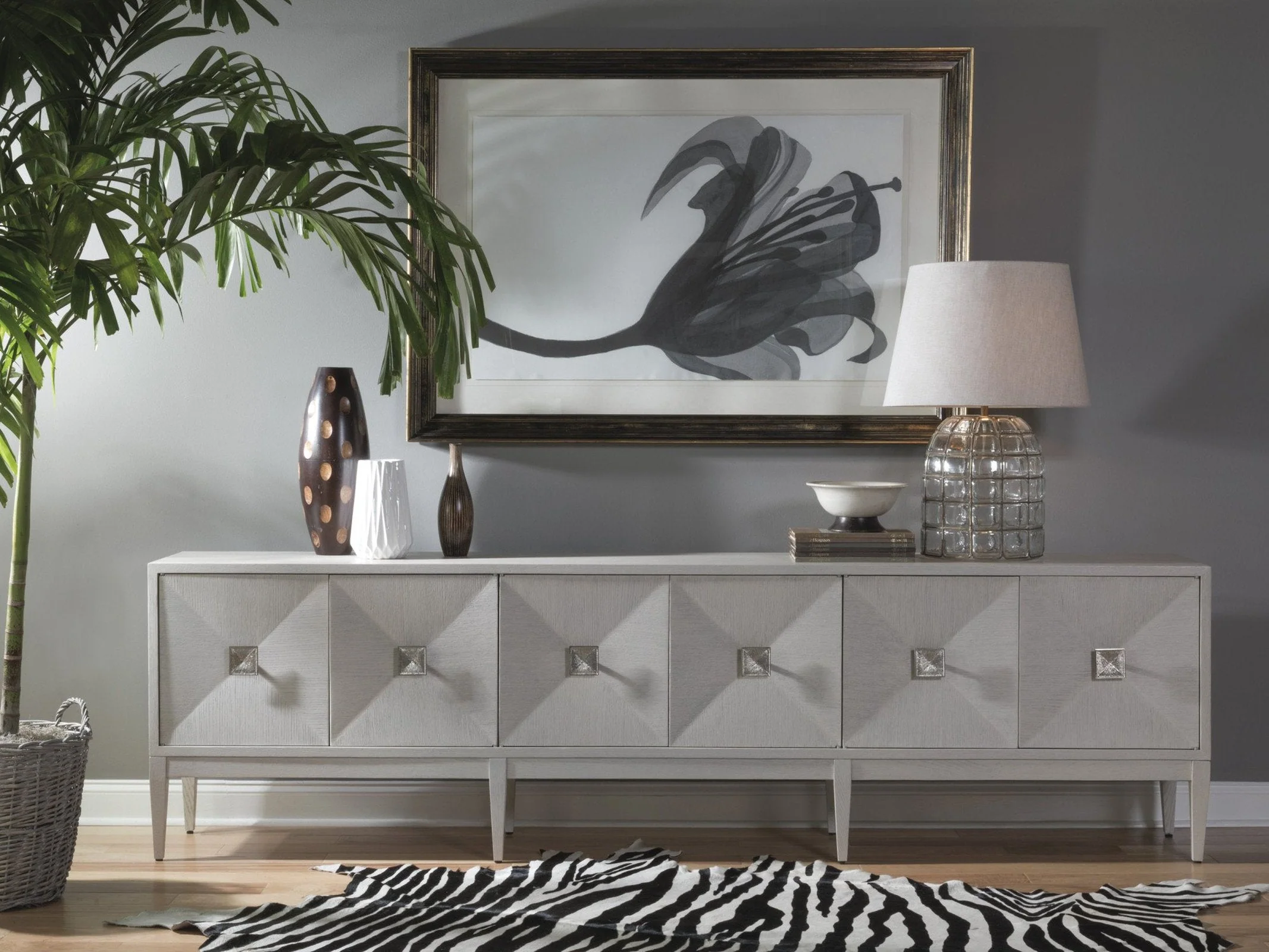 Artistica Home Logan Convertible Long Media Console/Buffet - Image 2