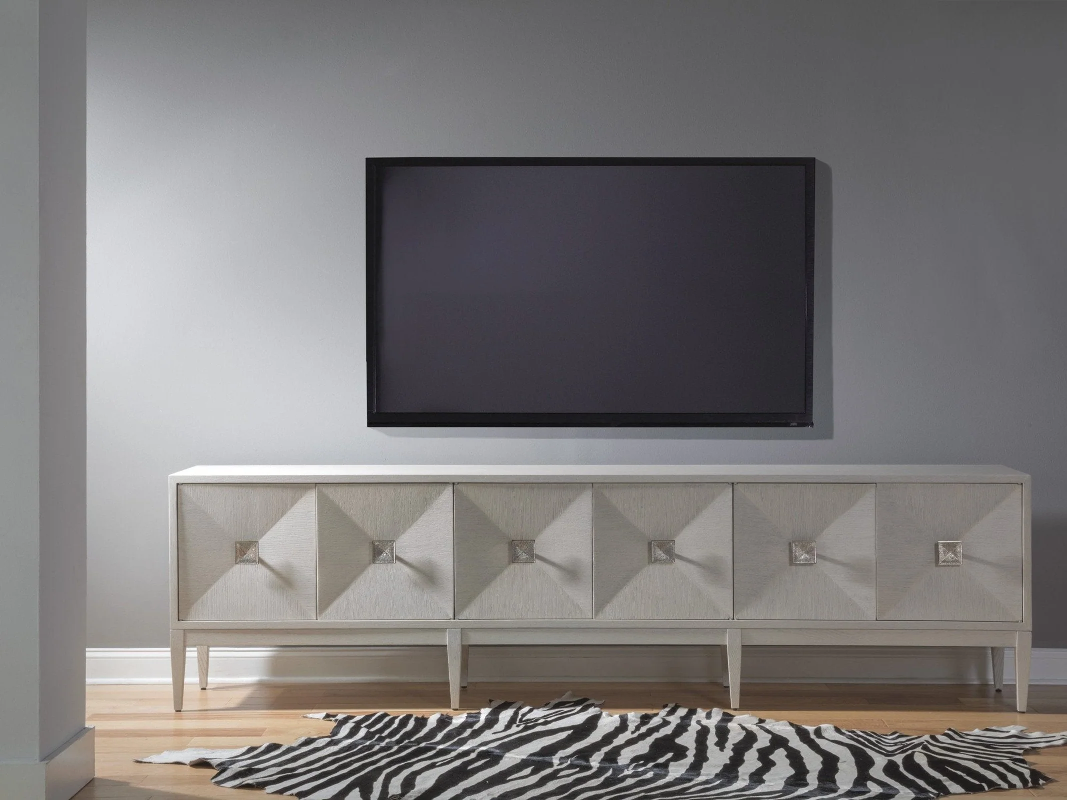 Artistica Home Logan Convertible Long Media Console/Buffet - Image 4