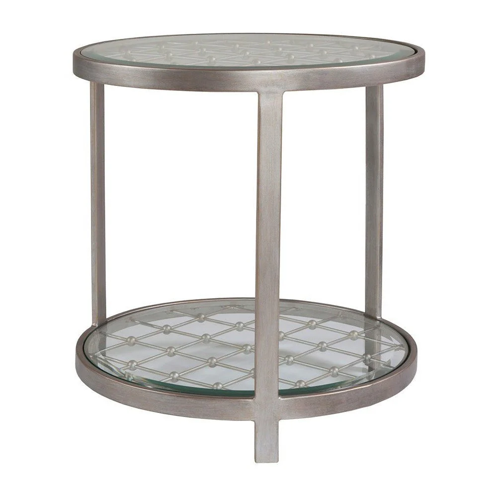 Artistica Home Metal Designs Royere Round End Table Clearance