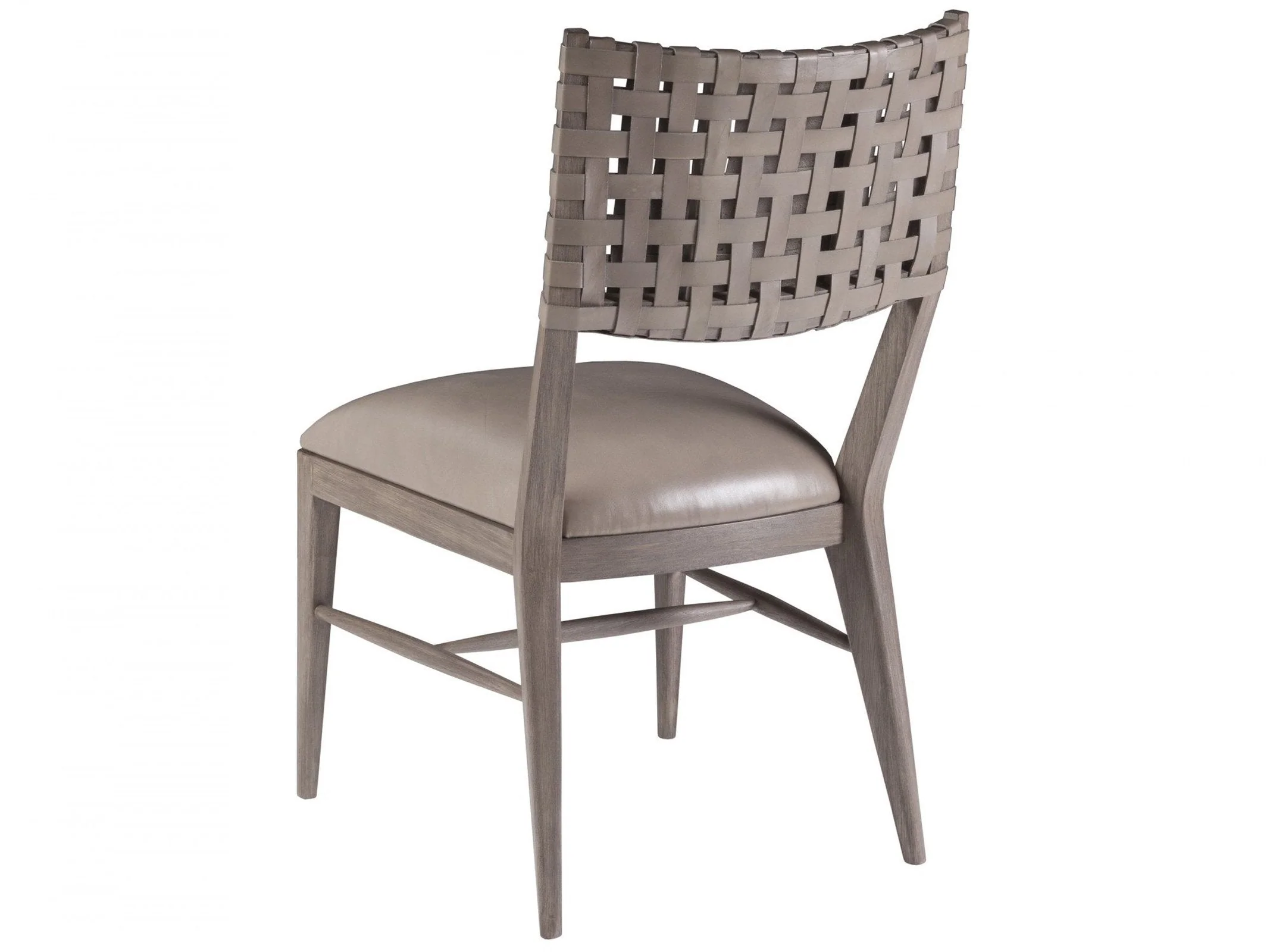 Artistica Home Milo Leather Side Chair - Image 4