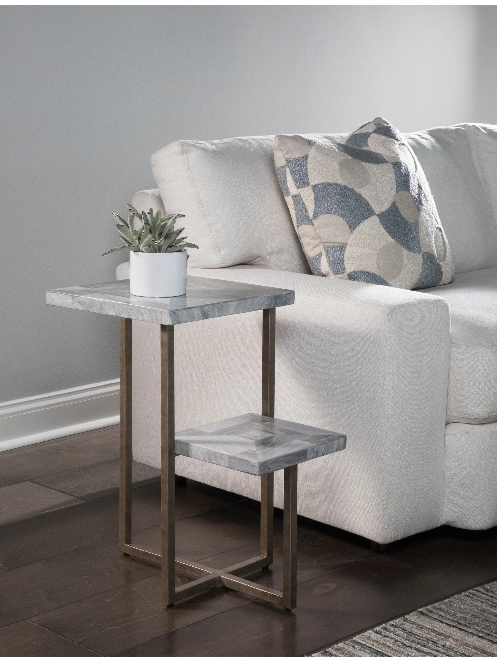 Artistica Home Salvo Rectangular Tier Spot Table - Image 3