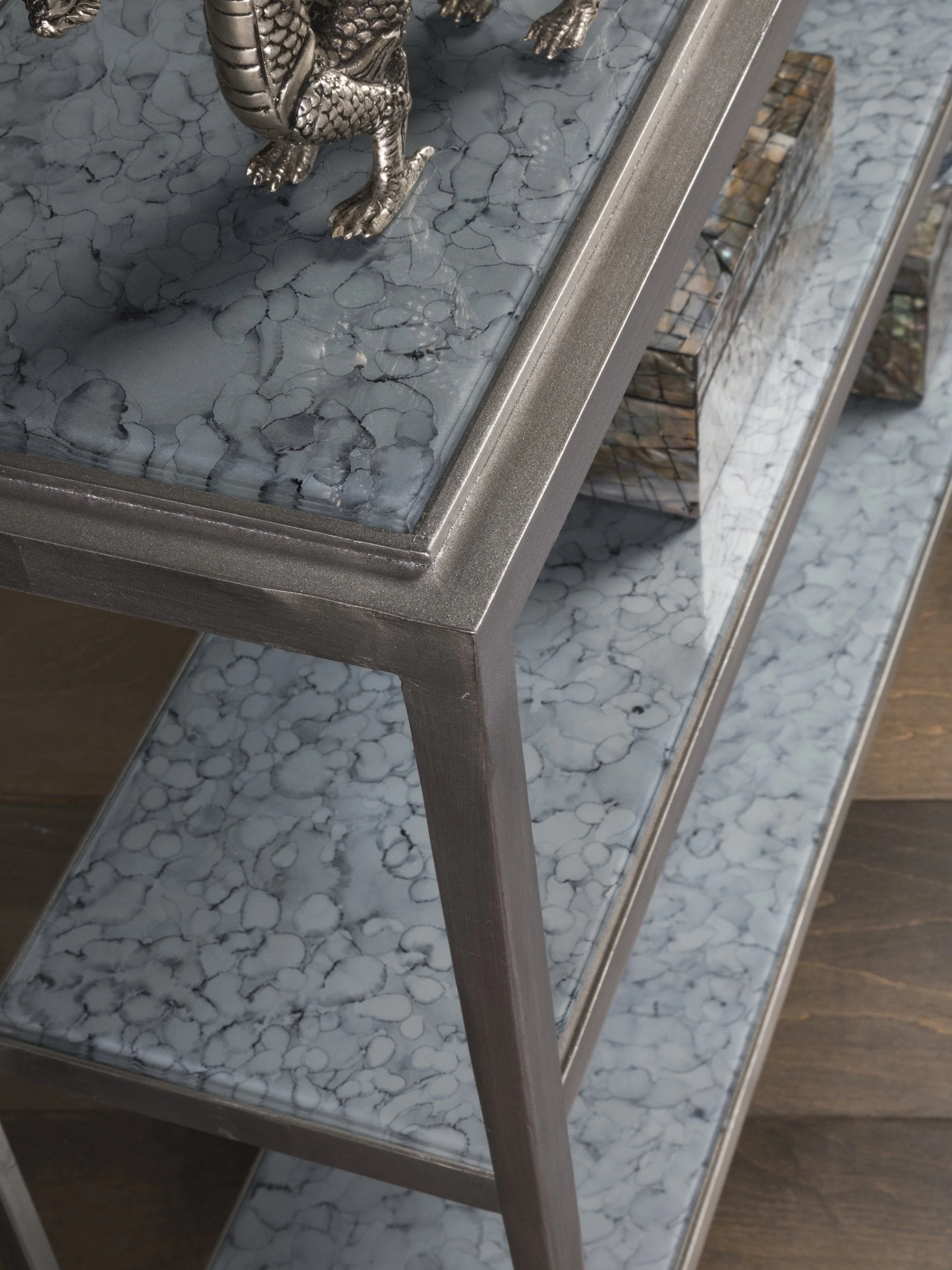 Artistica Home Sashay Silver Console - Image 3