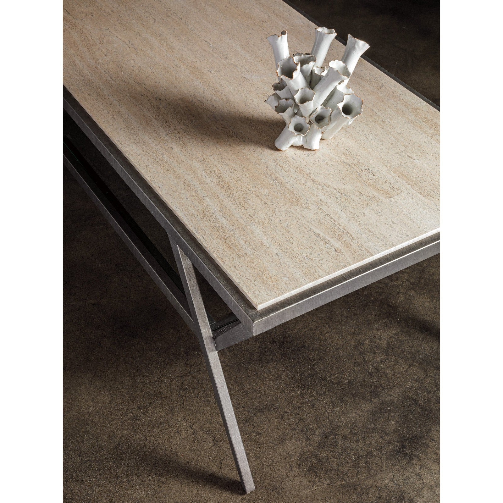 Artistica Home Signature Designs Adamo Silver Gray Cocktail Table - Image 3