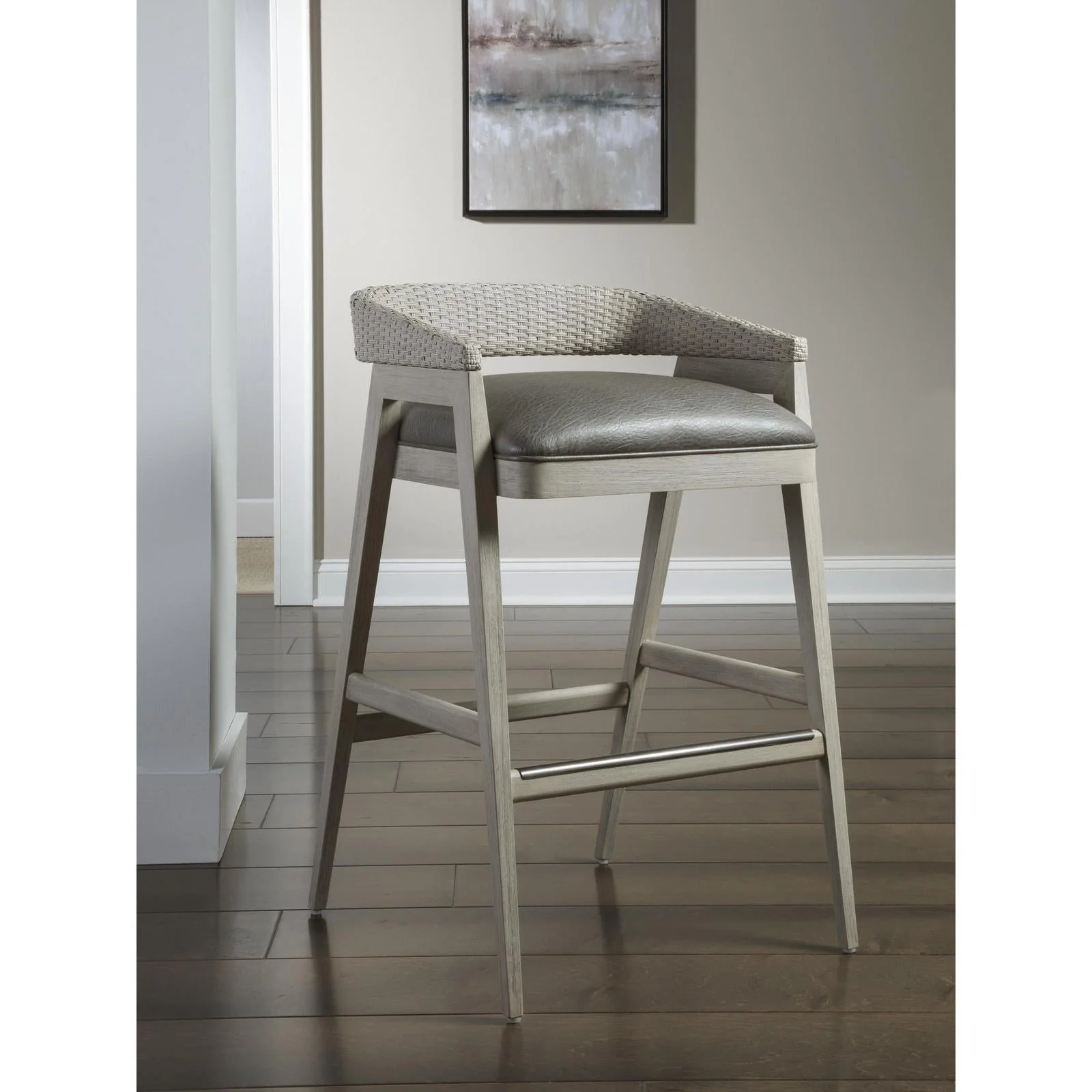 Artistica Home Signature Designs Arne Low Back Bar Stool - Image 2