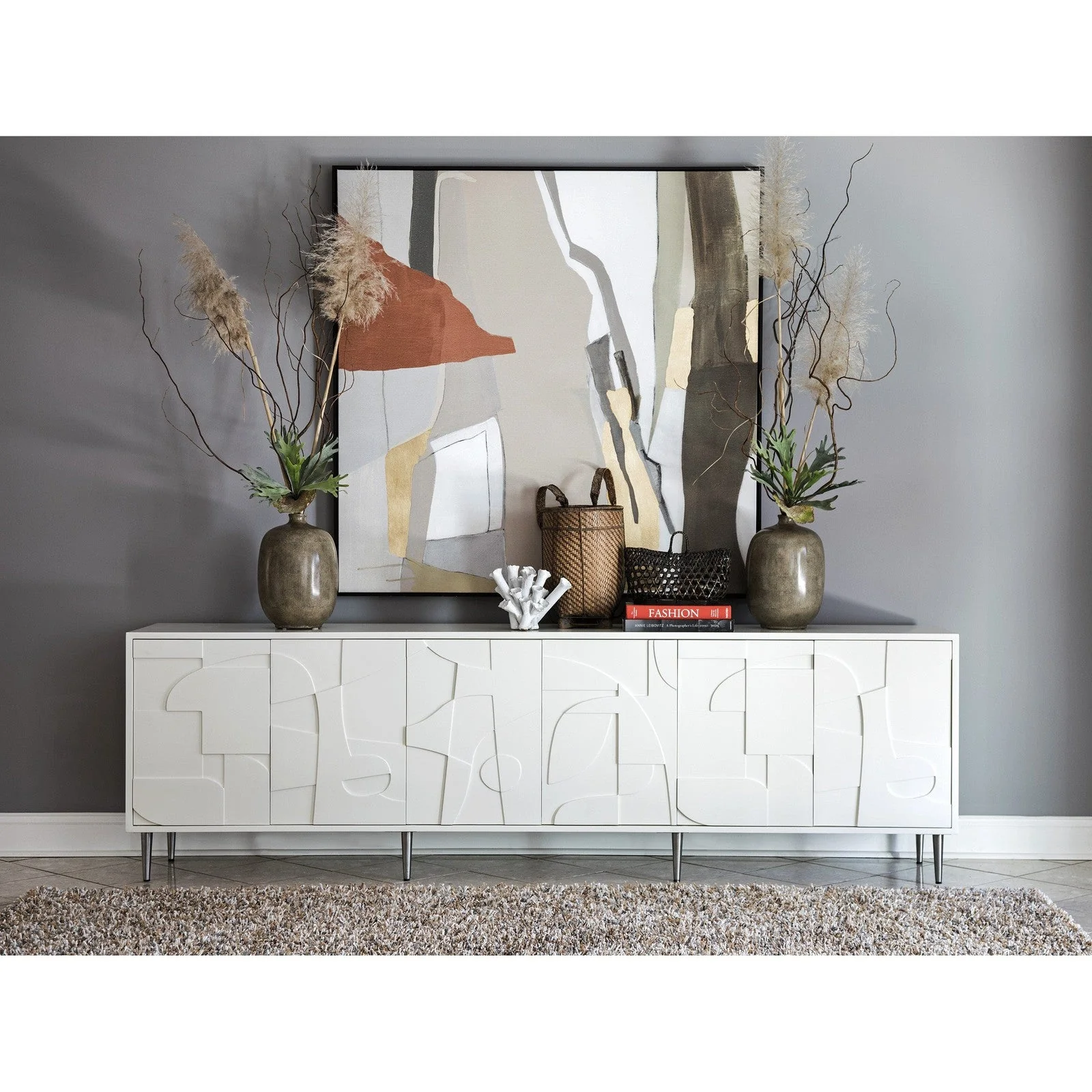 Artistica Home Signature Designs Bardo Long Media Console - Image 2