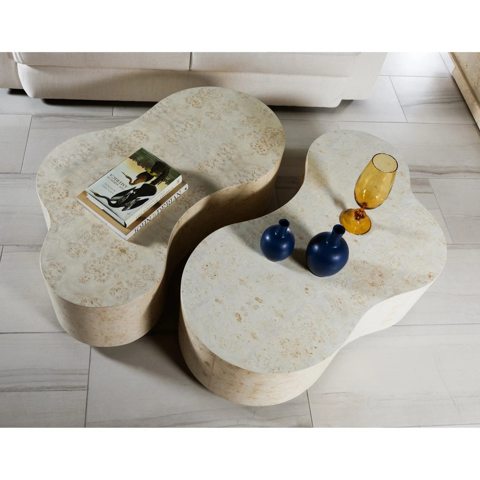 Artistica Home Signature Designs Baronet Asymmetrical Cocktail Table - Image 2