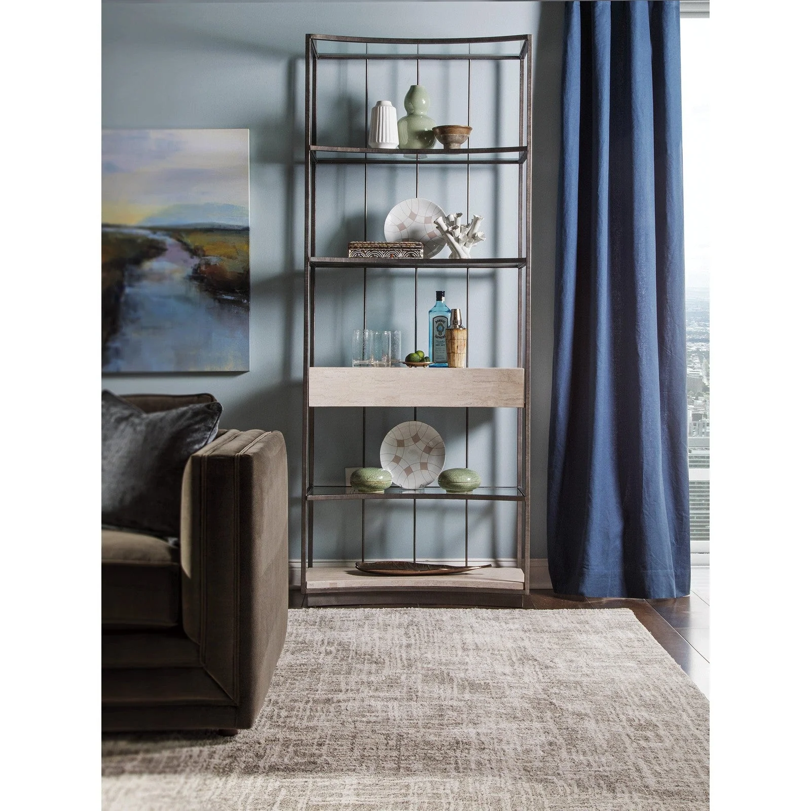 Artistica Home Signature Designs Cachet Etagere - Image 2