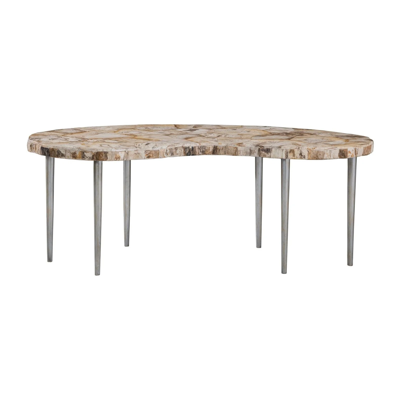 Artistica Home Signature Designs Caldera Kidney Cocktail Table - Image 4
