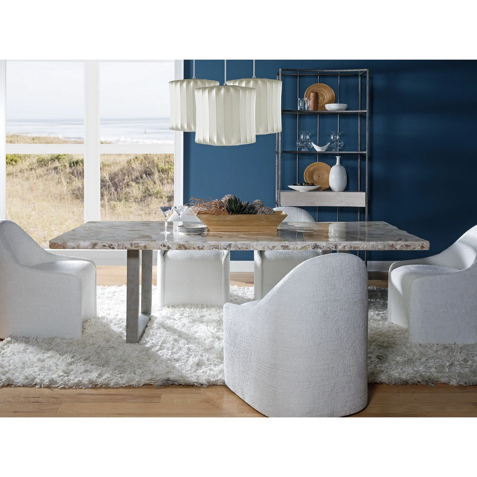 Artistica Home Signature Designs Carly Dining Chair With Casters - Image 2