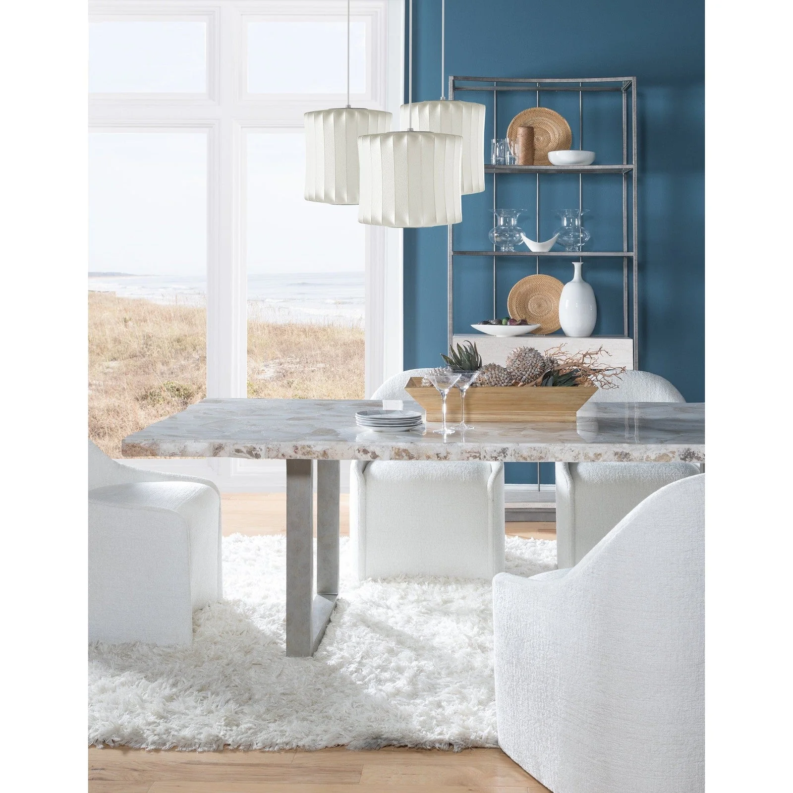 Artistica Home Signature Designs Carly Dining Chair With Casters - Image 3