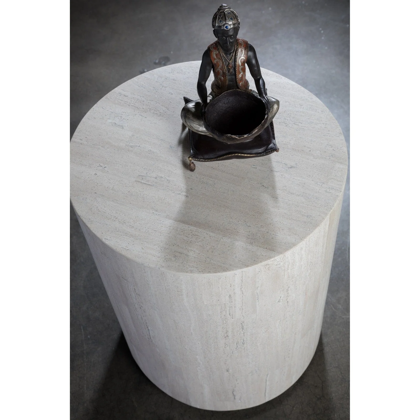 Artistica Home Signature Designs Cassio Round Drum Table - Image 3