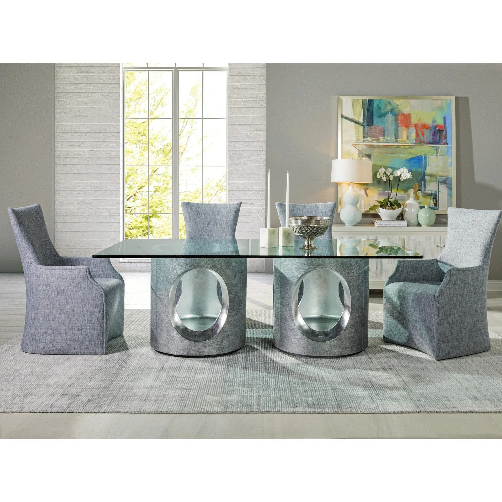 Artistica Home Signature Designs Circa Rectangular Dining Table - Image 2